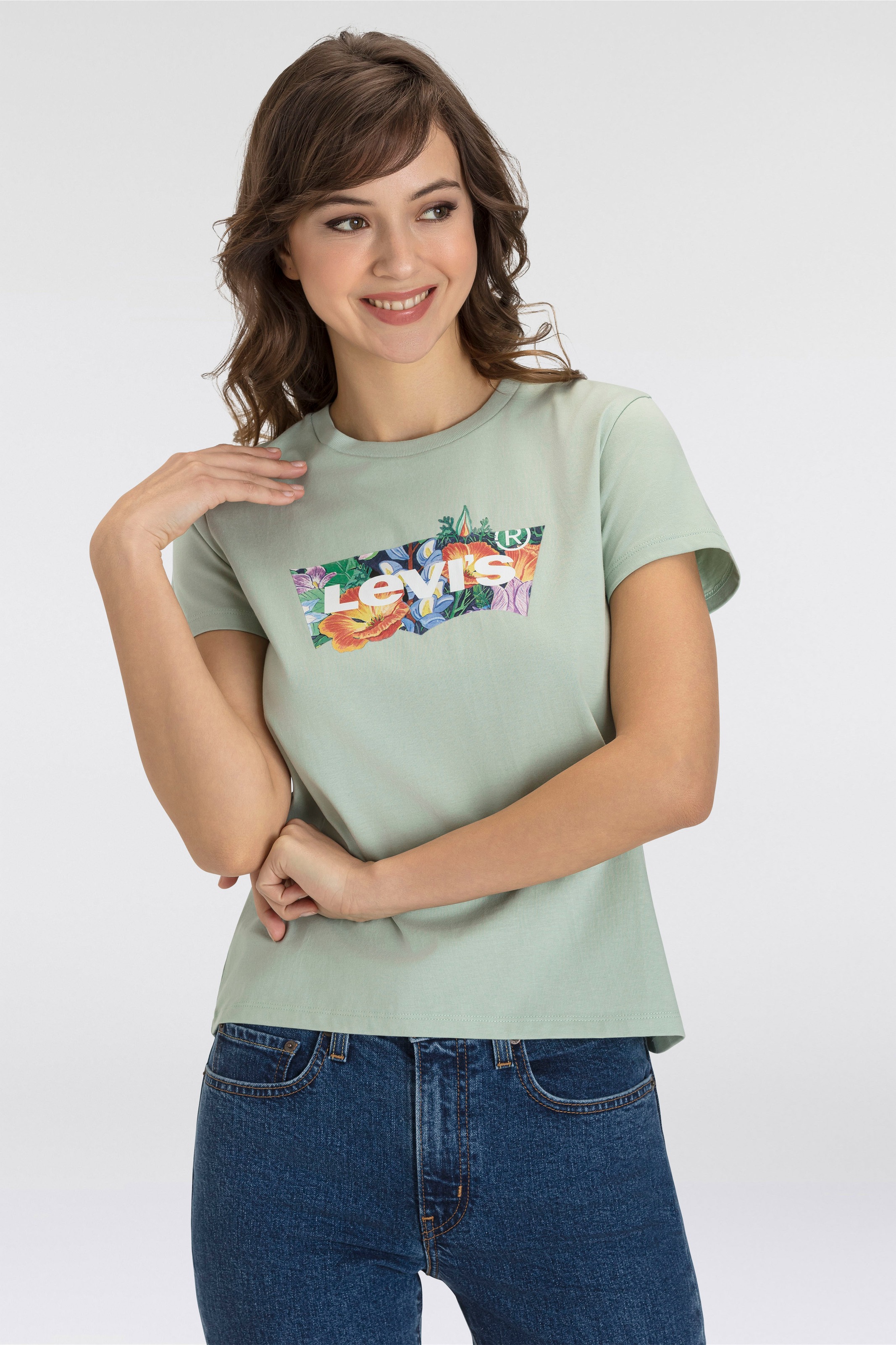 Levi's® T-Shirt »LSE THE PERFECT TEE« mit Logodruck