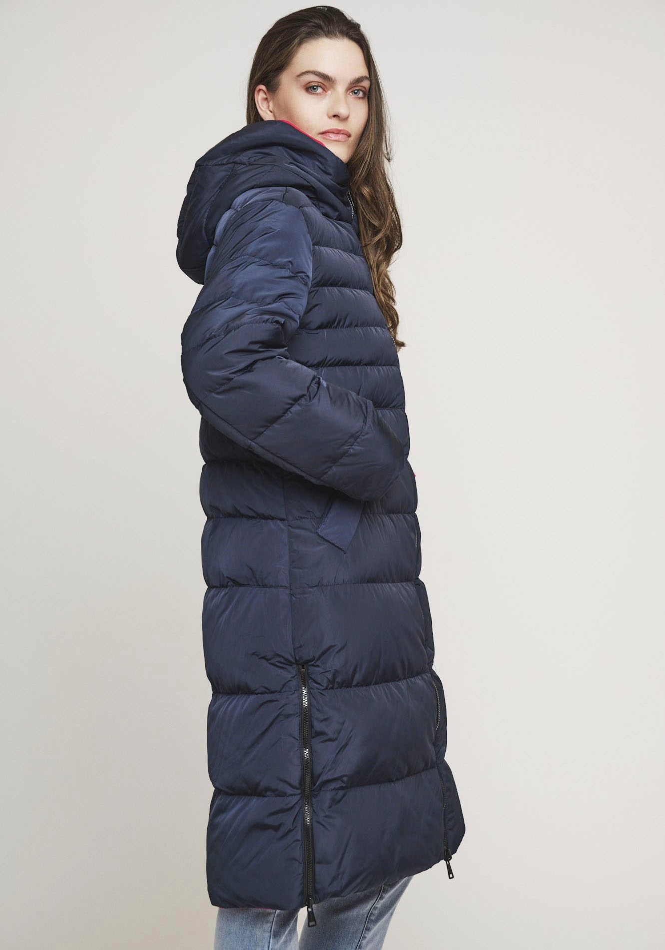 Rino & Pelle Steppmantel, im Wendedesign