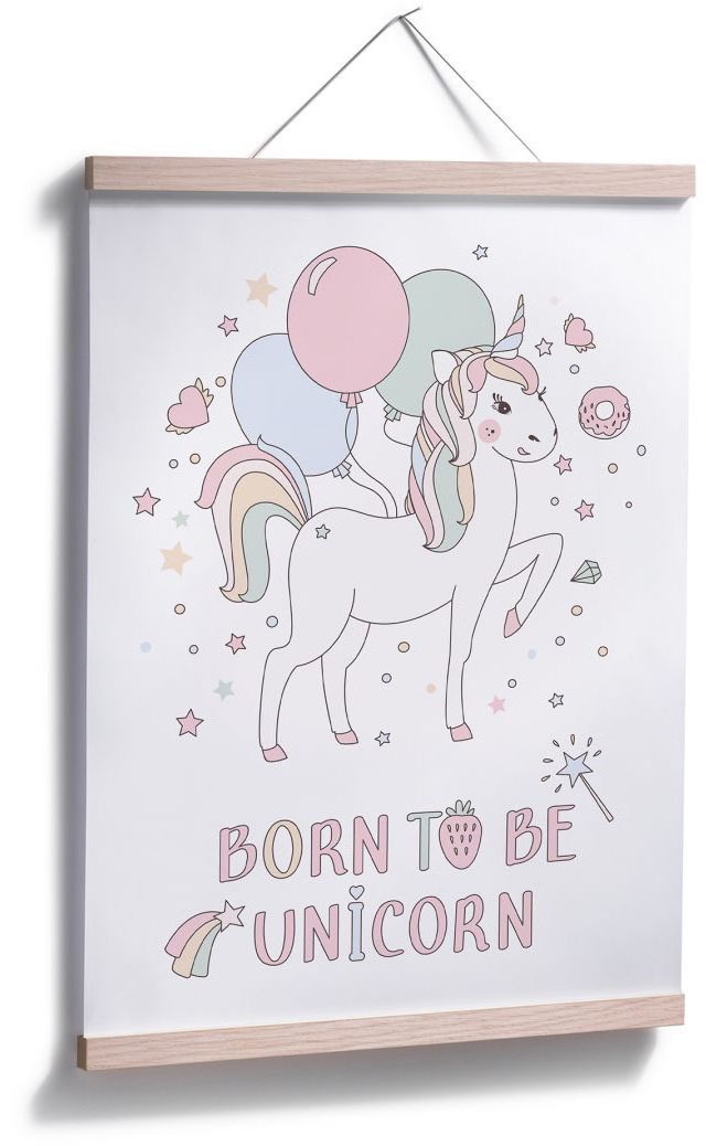 Wall-Art Poster »Kvilis Einhorn Luftballon Party«, Kinder, (1 St.), Poster,  Wandbild, Bild, Wandposter online kaufen | Jelmoli-Versand