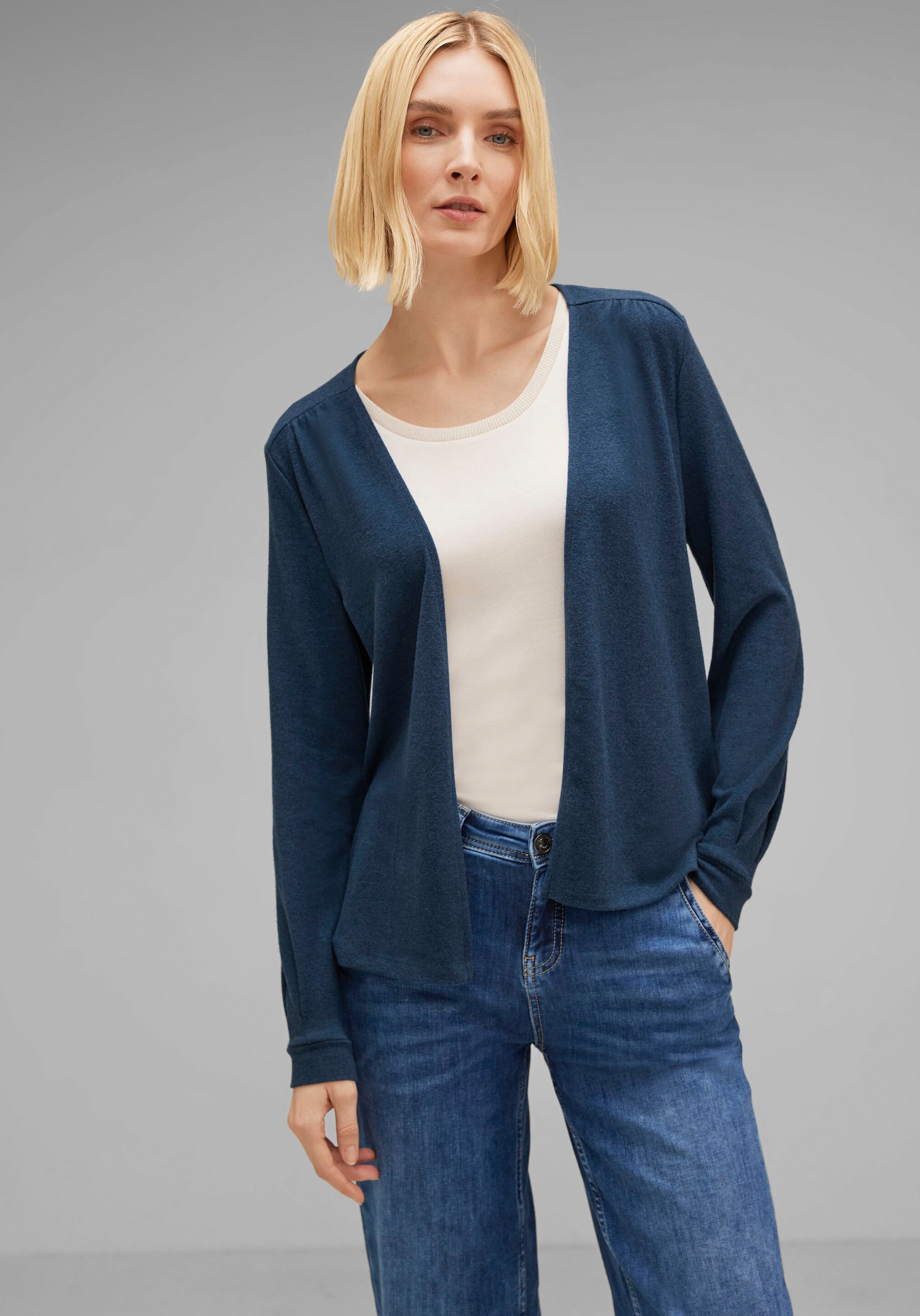 im STREET QR bestellen offenen »Shirtjacke Jelmoli-Versand Style Jacy«, bei ONE Shirtjacke Design new Schweiz online LTD
