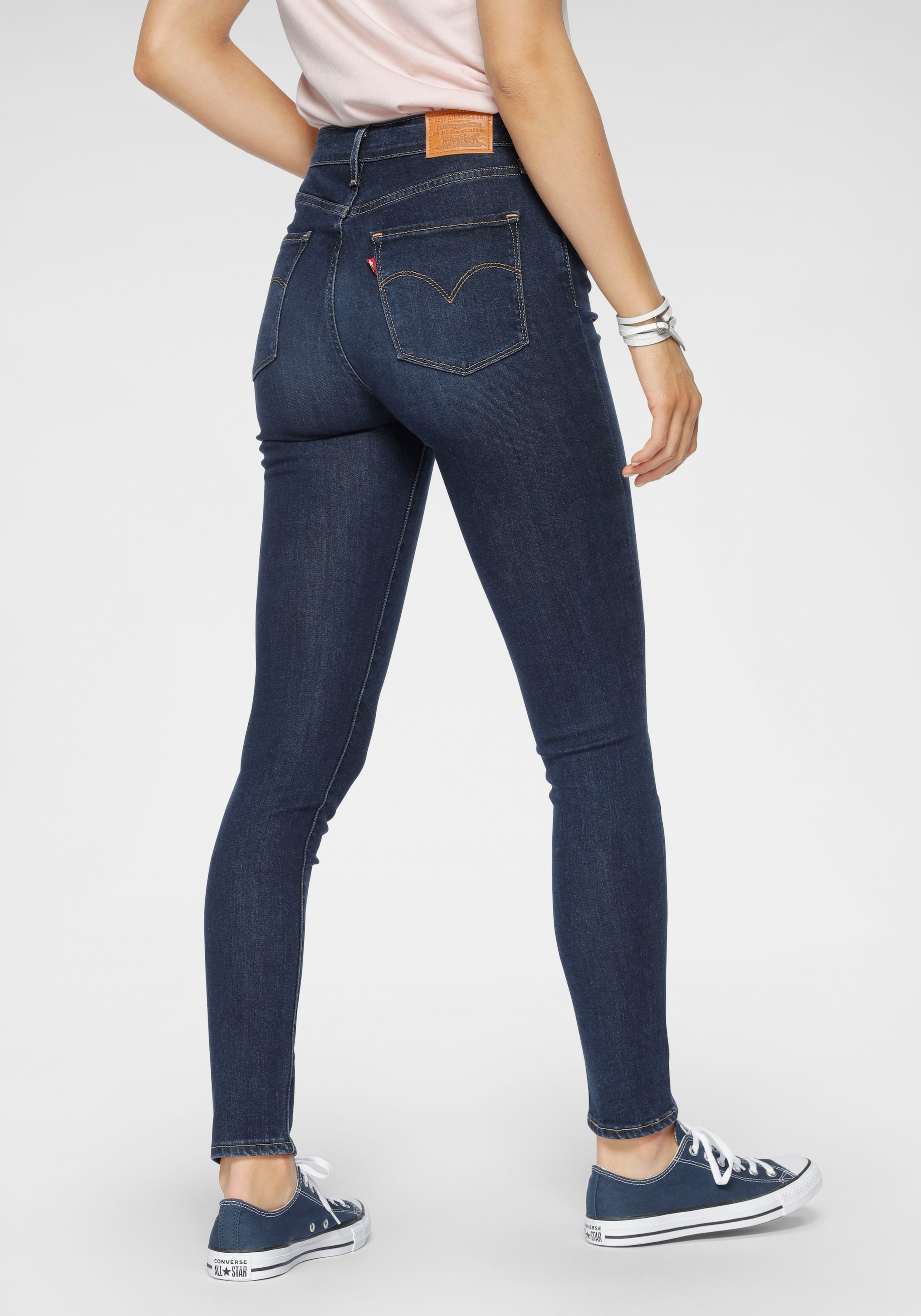 mid rise skinny fit jeans