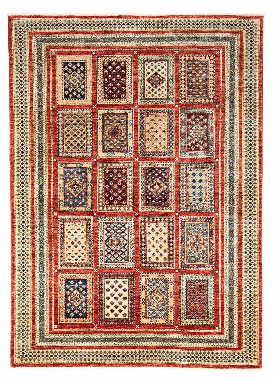 morgenland Orientteppich »Ziegler - 235 x 174 cm - rost«, rechteckig, Wohnzimmer, Handgeknüpft, Einzelstück mit Zertifikat