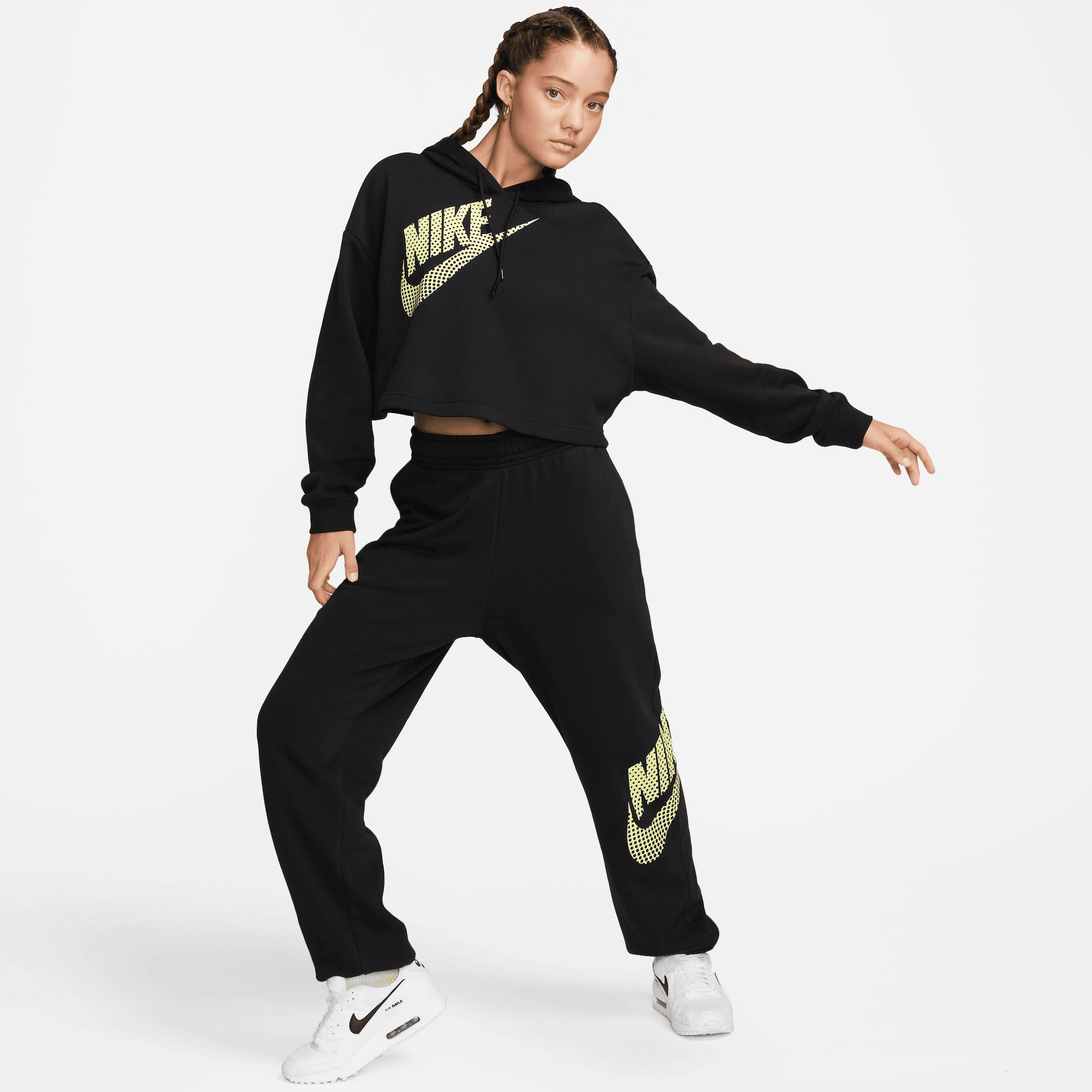 Schweiz PO FLC Kapuzensweatshirt HOODIE Jelmoli-Versand Nike DNC« CROP online bei NSW Sportswear bestellen »W