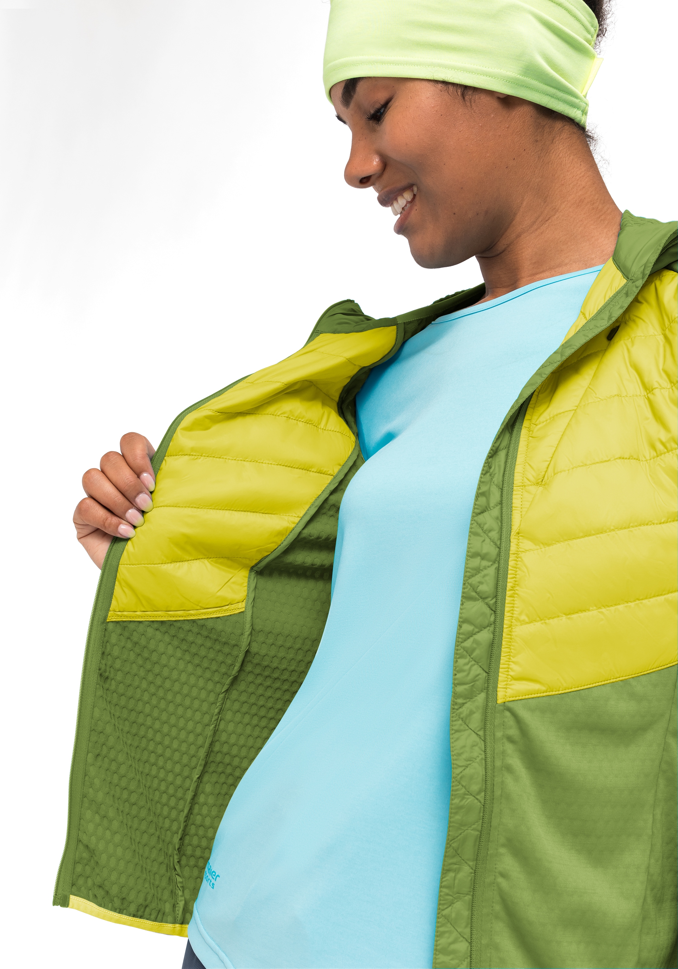 Maier Sports Funktionsjacke »Trift Vest W«, Bequeme Outdoorweste mit dryprotec Technologie