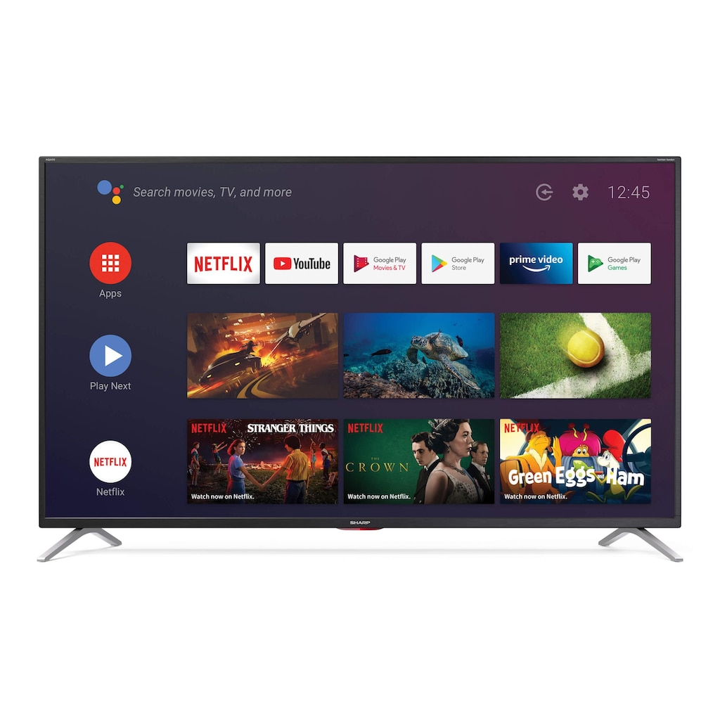 Sharp LCD-LED Fernseher »43BL5EA 43 UHD Android TV«, 108 cm/43 Zoll, 4K Ultra HD
