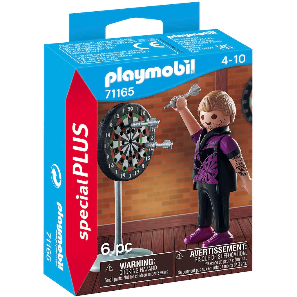 Playmobil® Konstruktions-Spielset »Dartspieler (71165), Special Plus«
