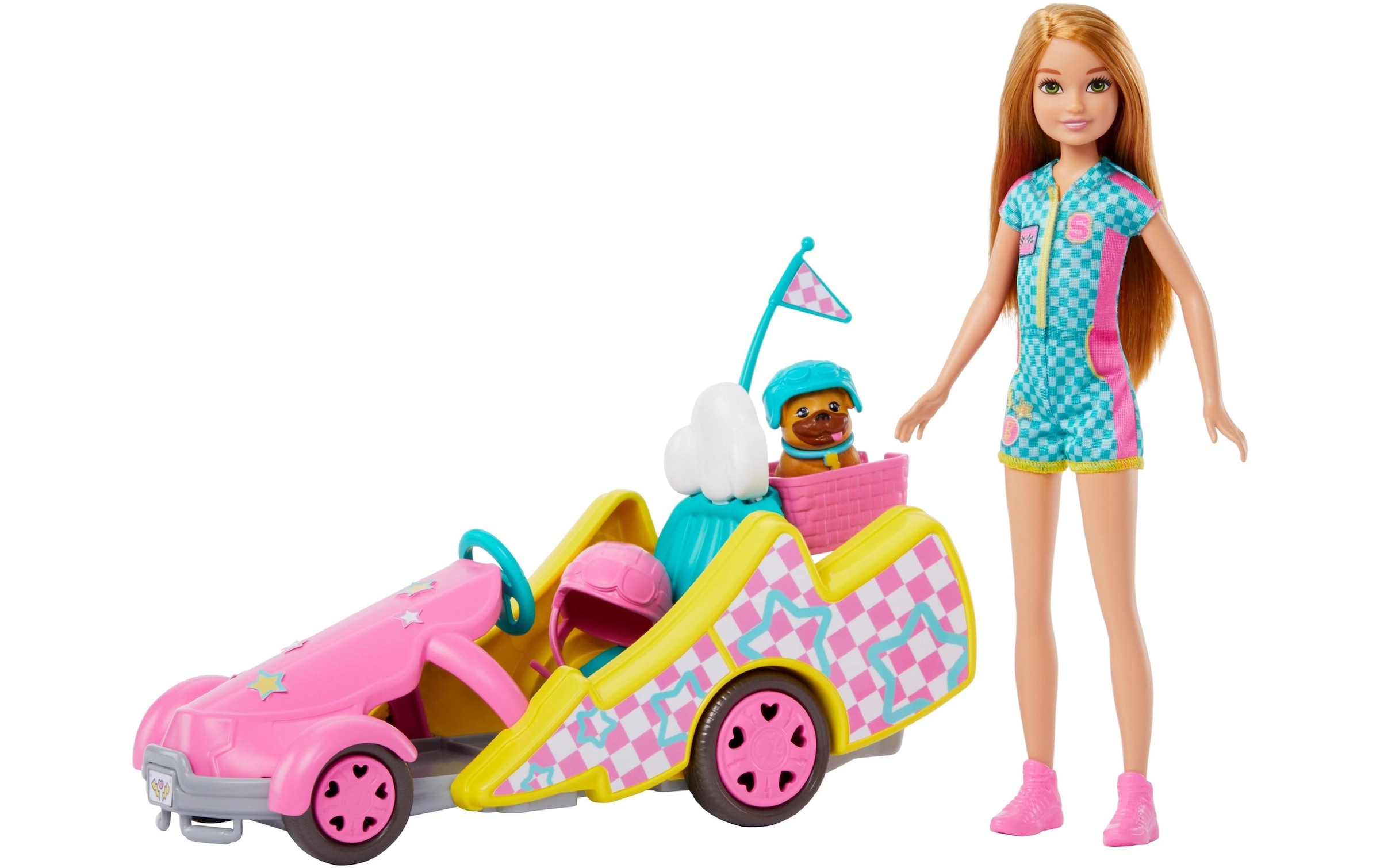 Barbie Anziehpuppe »Barbie Stacie Go-Kart«