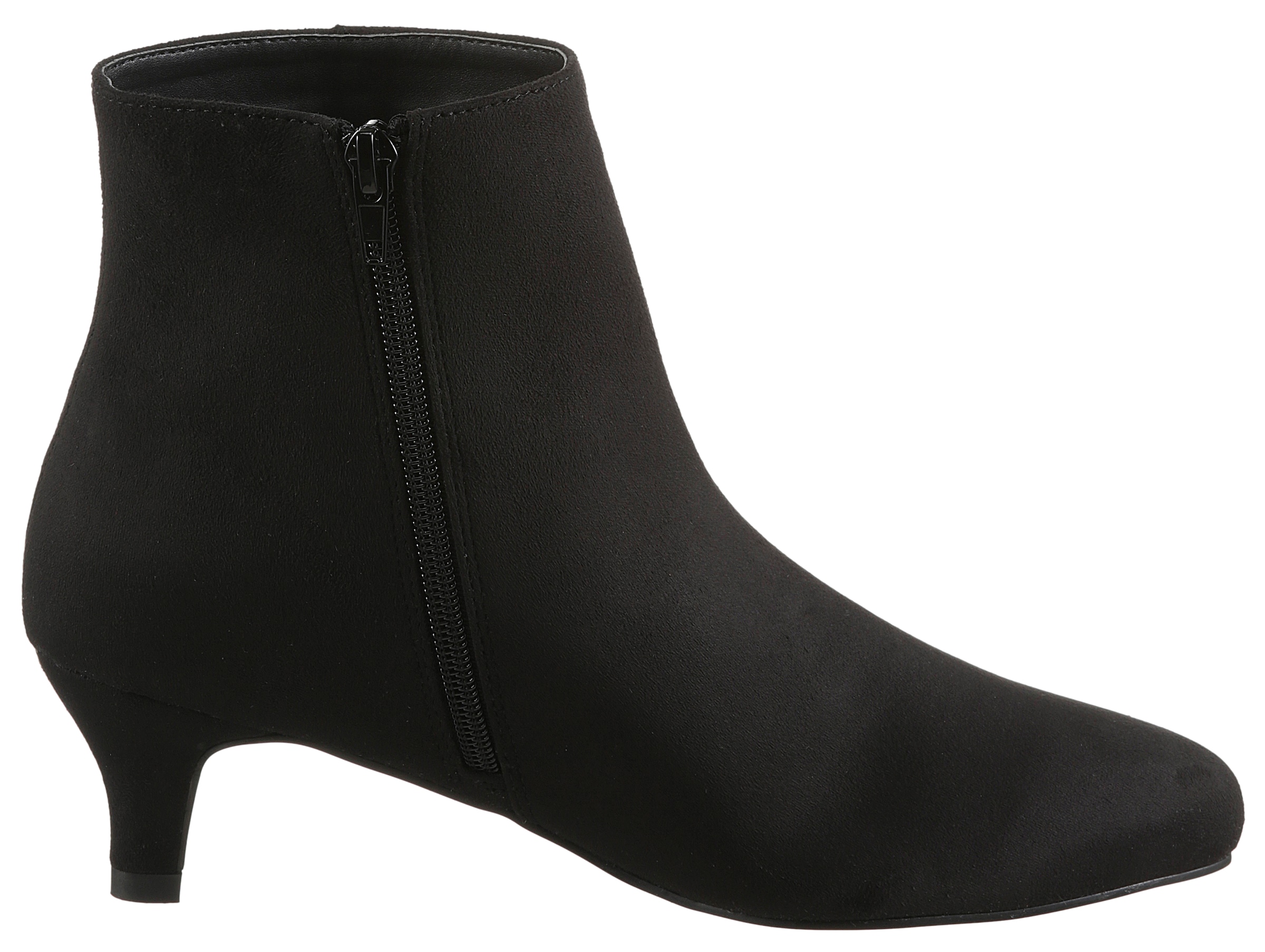 Aniston SHOES Stiefelette, Reissverschluss-Ankelboots, Trichterabsatz - NEUE KOLLEKTION