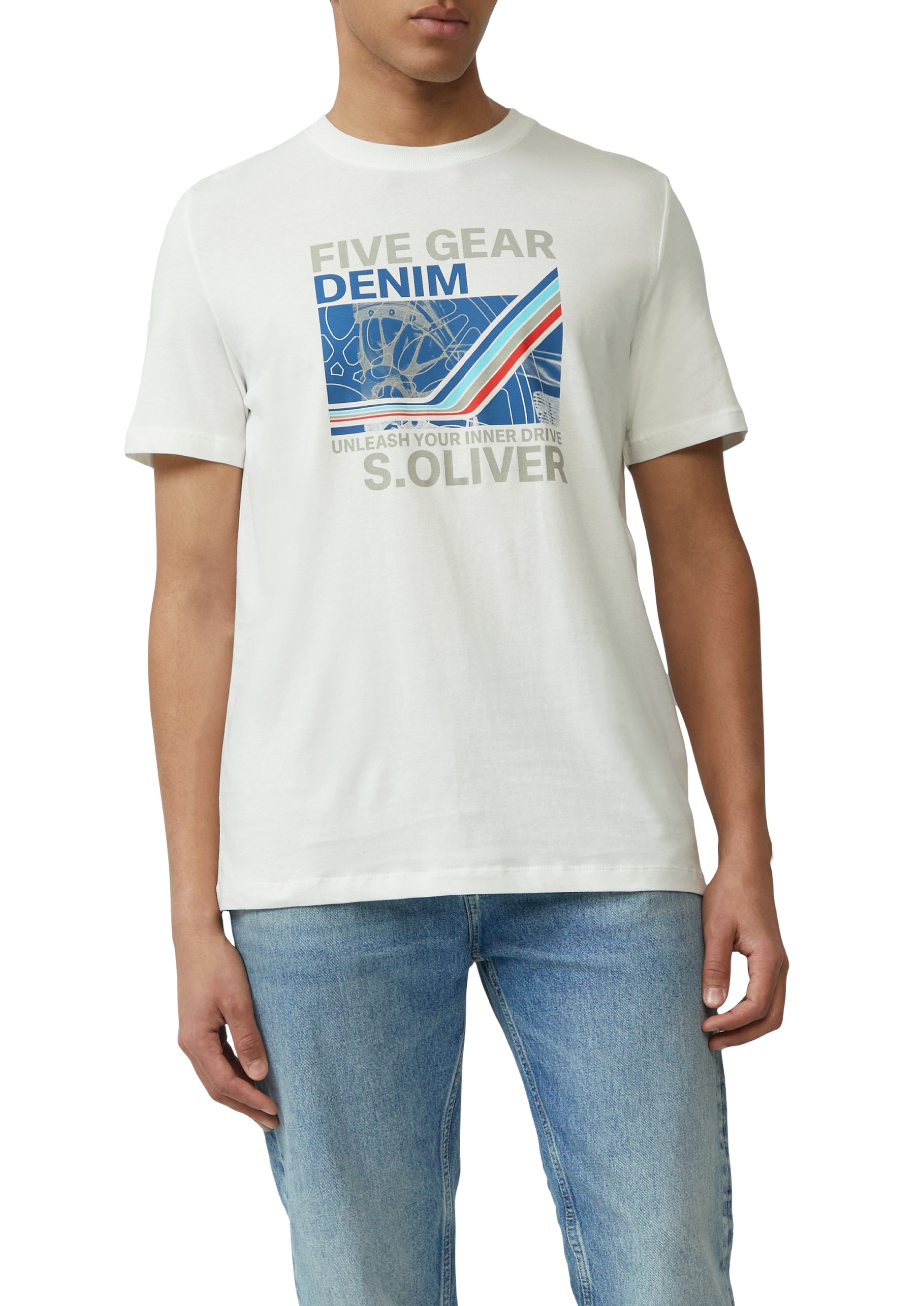 s.Oliver T-Shirt mit Front Print