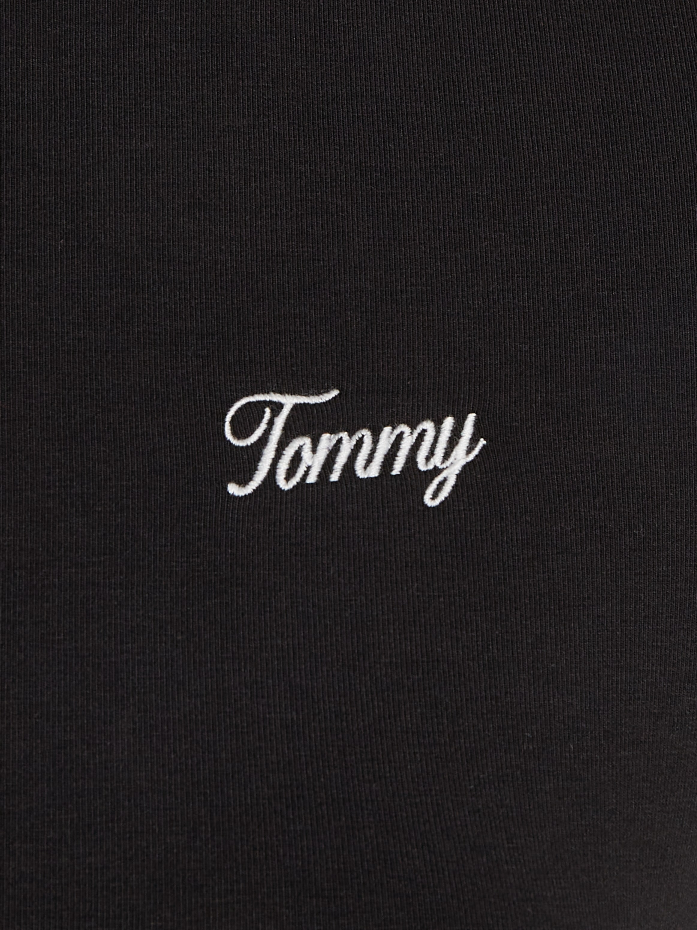 Tommy Jeans Curve Jerseykleid »TJW SCRIPT SS BODYCON DRESS EXT«, Grosse Grössen