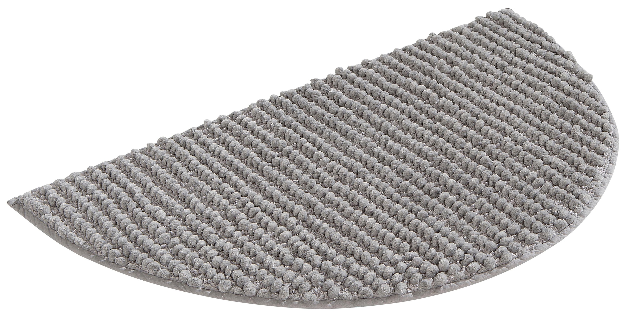 my home Badematte »Renat, Badvorleger, Badezimmer Teppich, Scandi«, fussbodenheizungsgeeignet-schnell trocknend-strapazierfähig, Badteppich, Badgarnitur, Chenille-Optik, auch als 3 tlg. Set