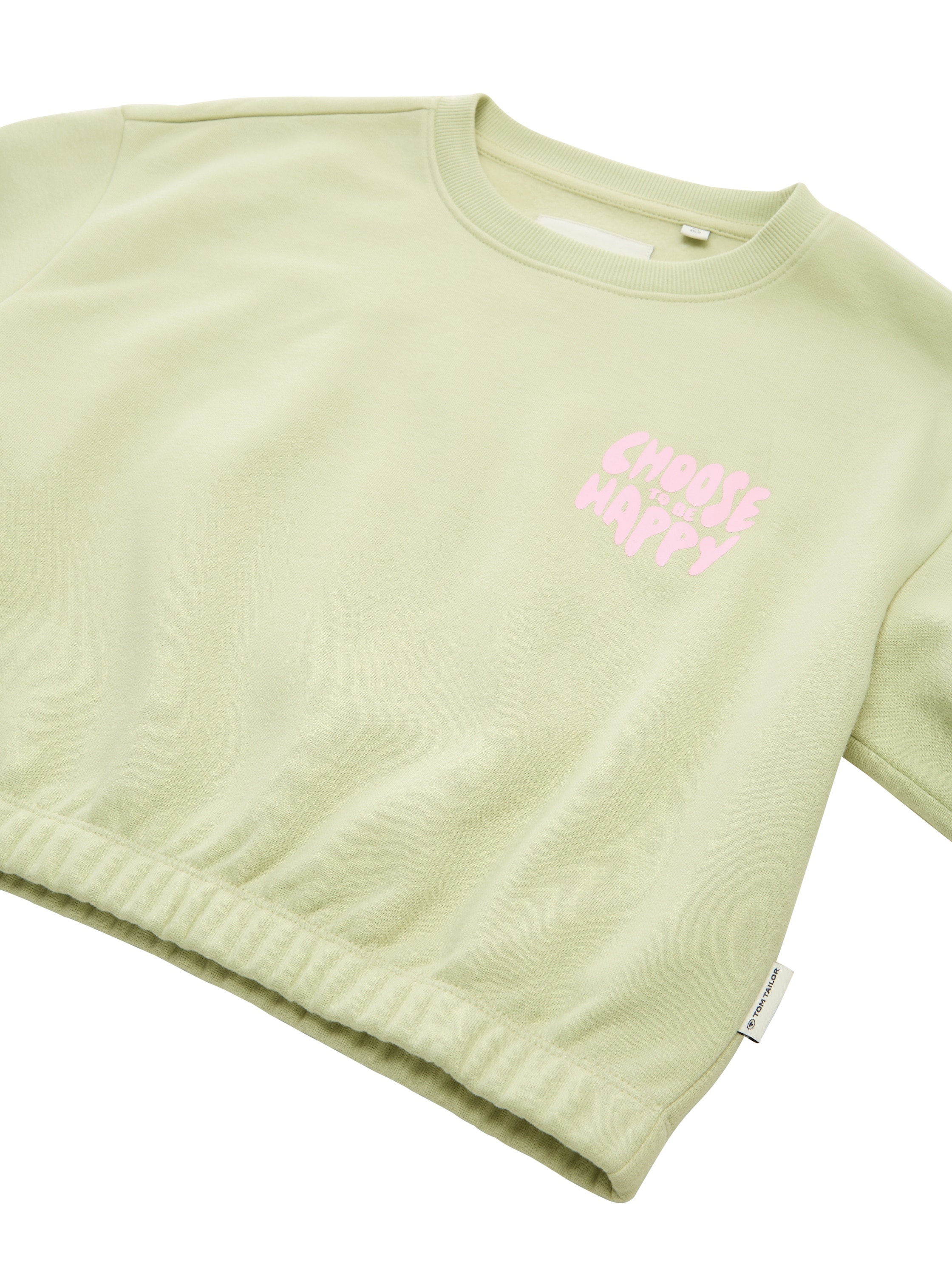 TOM TAILOR Sweater, mit Statement-Print