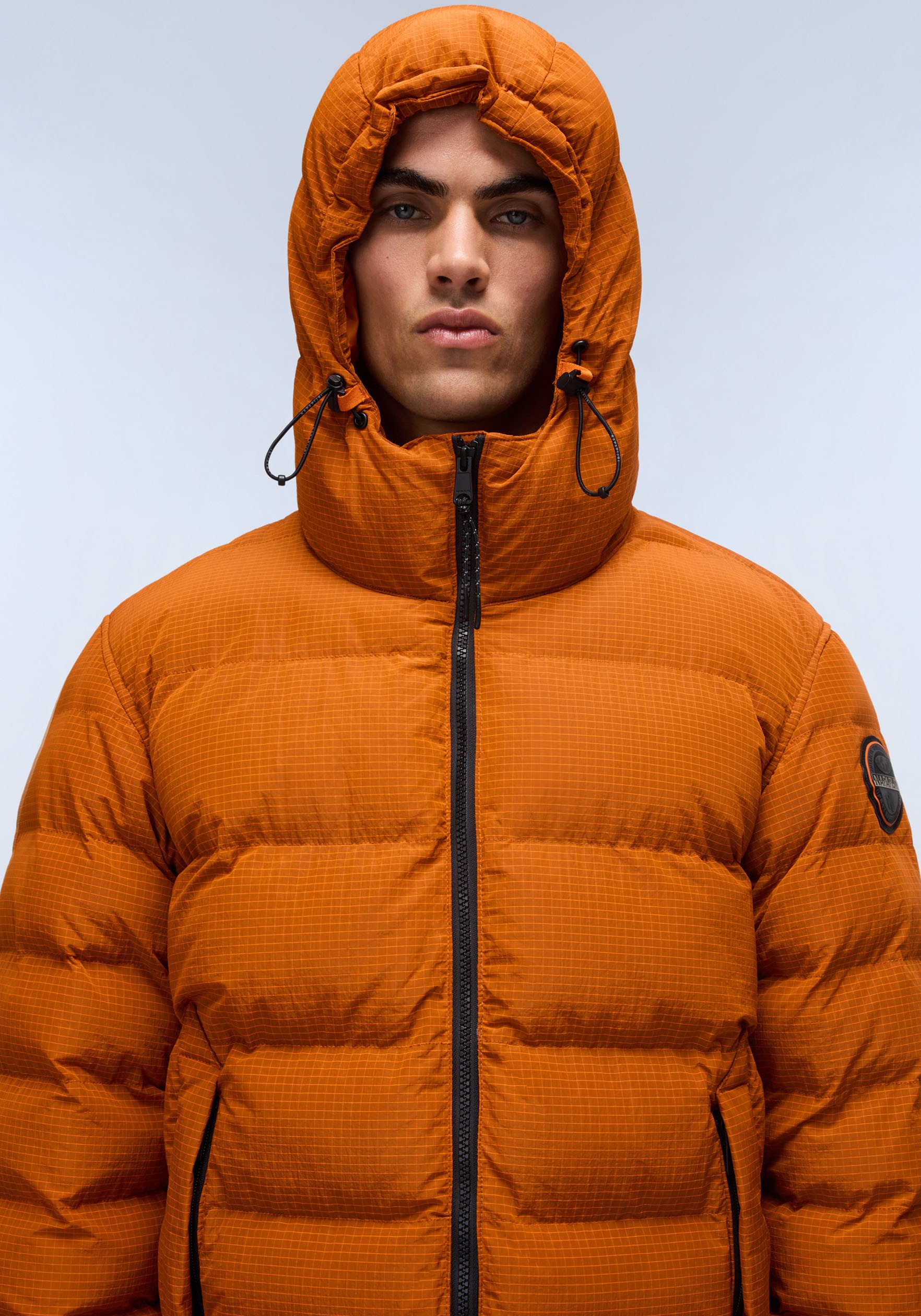 Napapijri Funktionsjacke »A-TEREZ«, mit Kapuze, Regular fit mit Kapuze mit Stehkragen