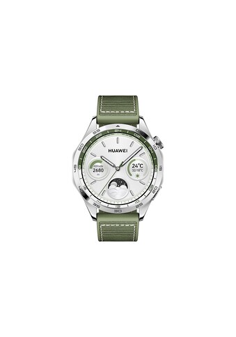 Smartwatch »GT4 46 mm Woven Strap / Grün«