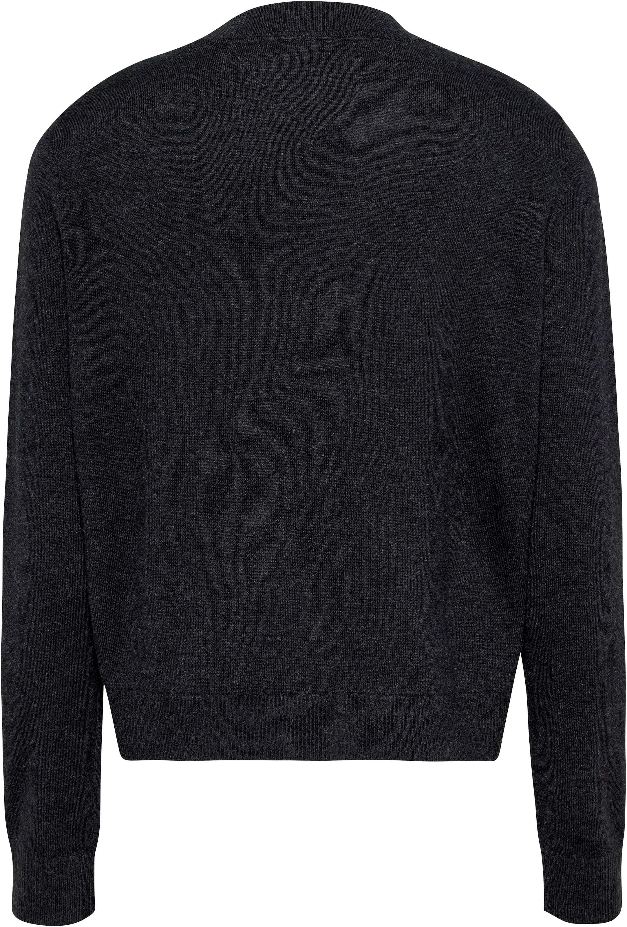 Tommy Jeans Strickpullover »TJW ESSENTIAL CREW NECK SWEATER«, mit Logostickerei