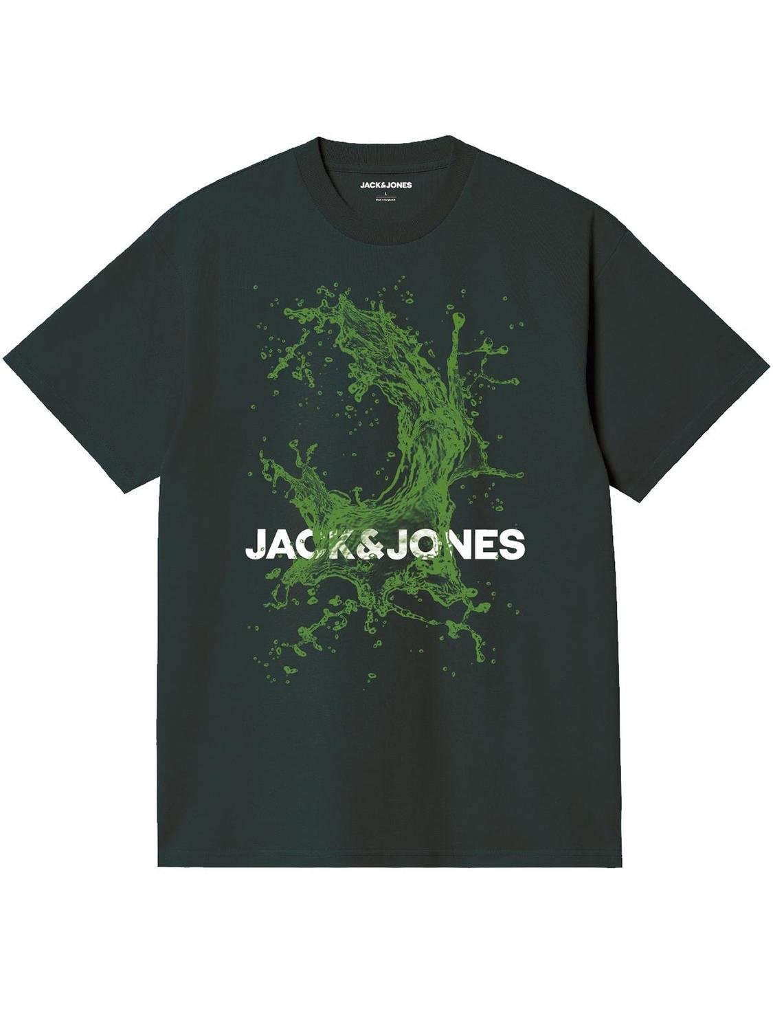 Jack & Jones Junior T-Shirt »JCOSPLASH OCEAN TEE SS CREW NECK FST JNR«