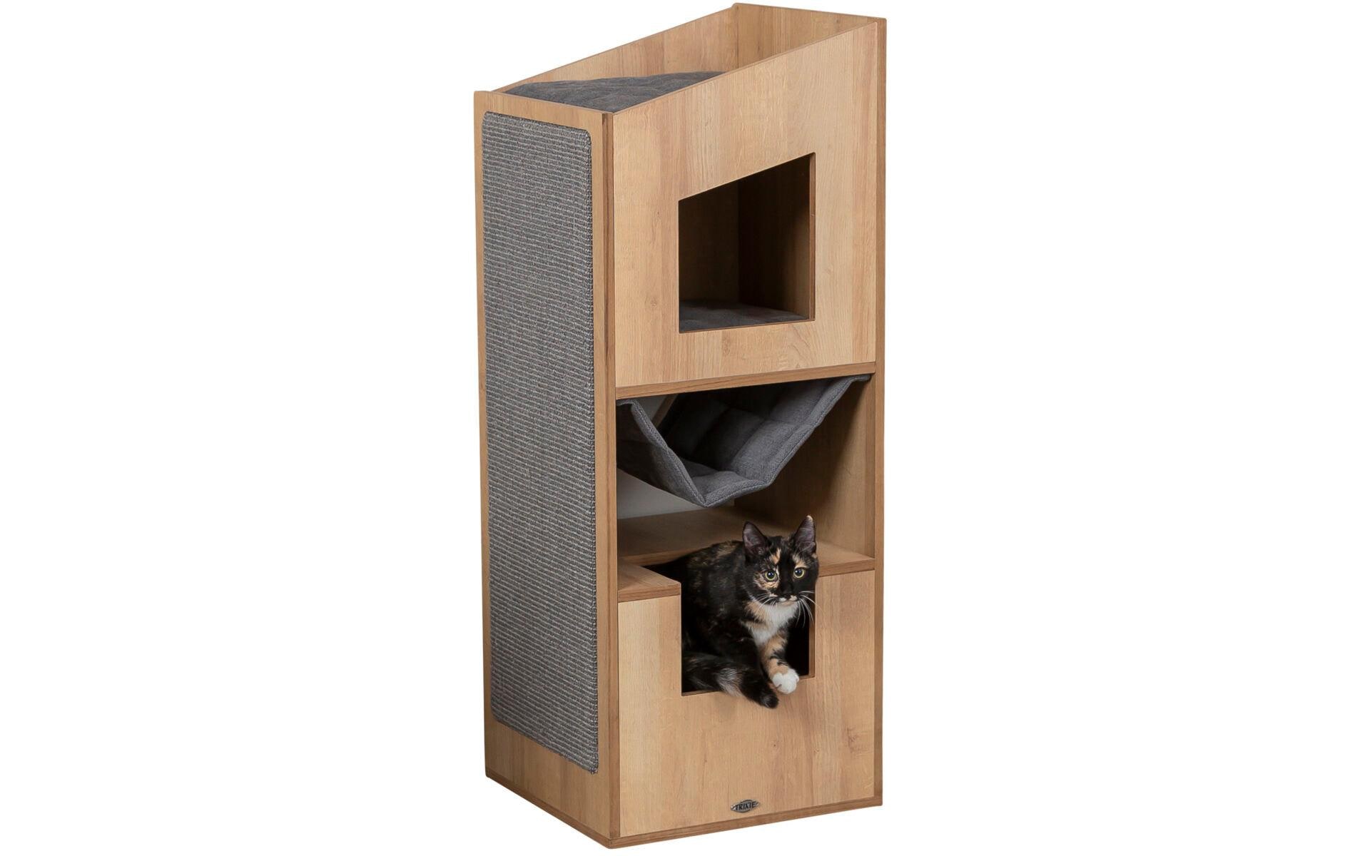 TRIXIE Kratzbaum-Liegemulde »Trixie CityStyle 105 cm Braun/Grau«