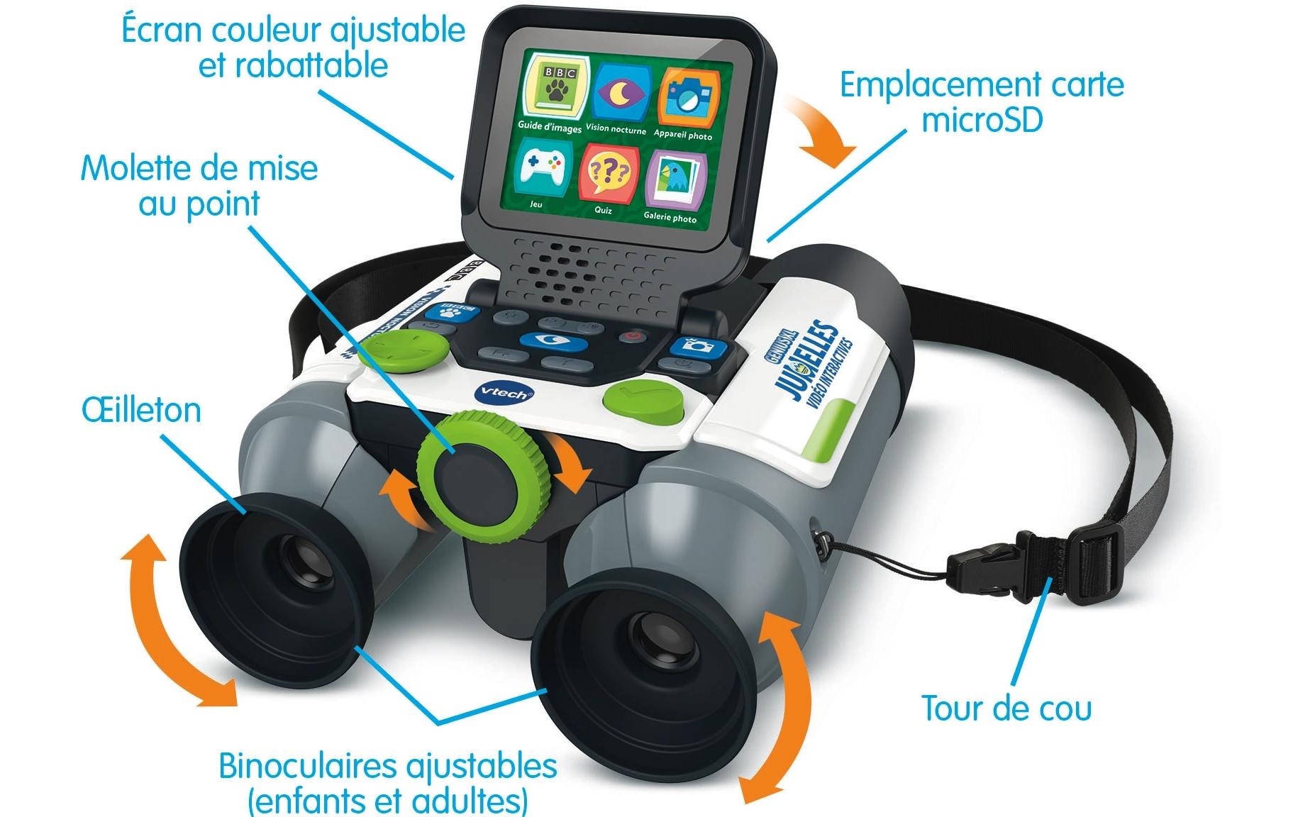 Vtech® Fernglas »Genius XL Jumelles vidéo interactives -FR-«