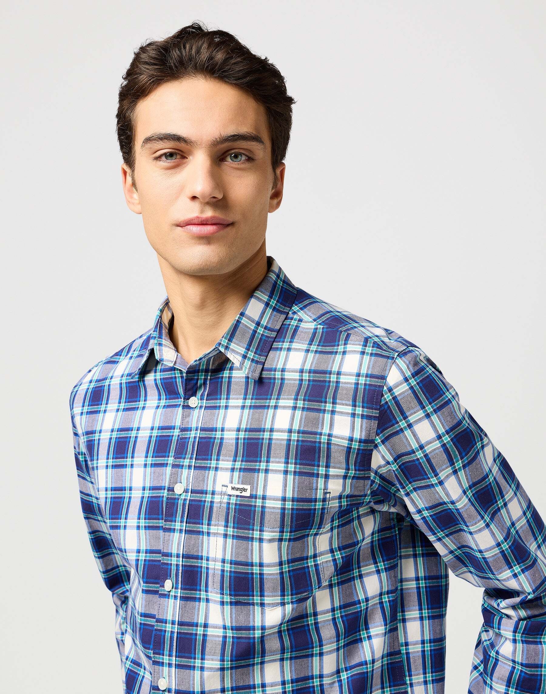 Wrangler Langarmhemd »Wrangler Langarmhemd 1 Pkt Shirt«