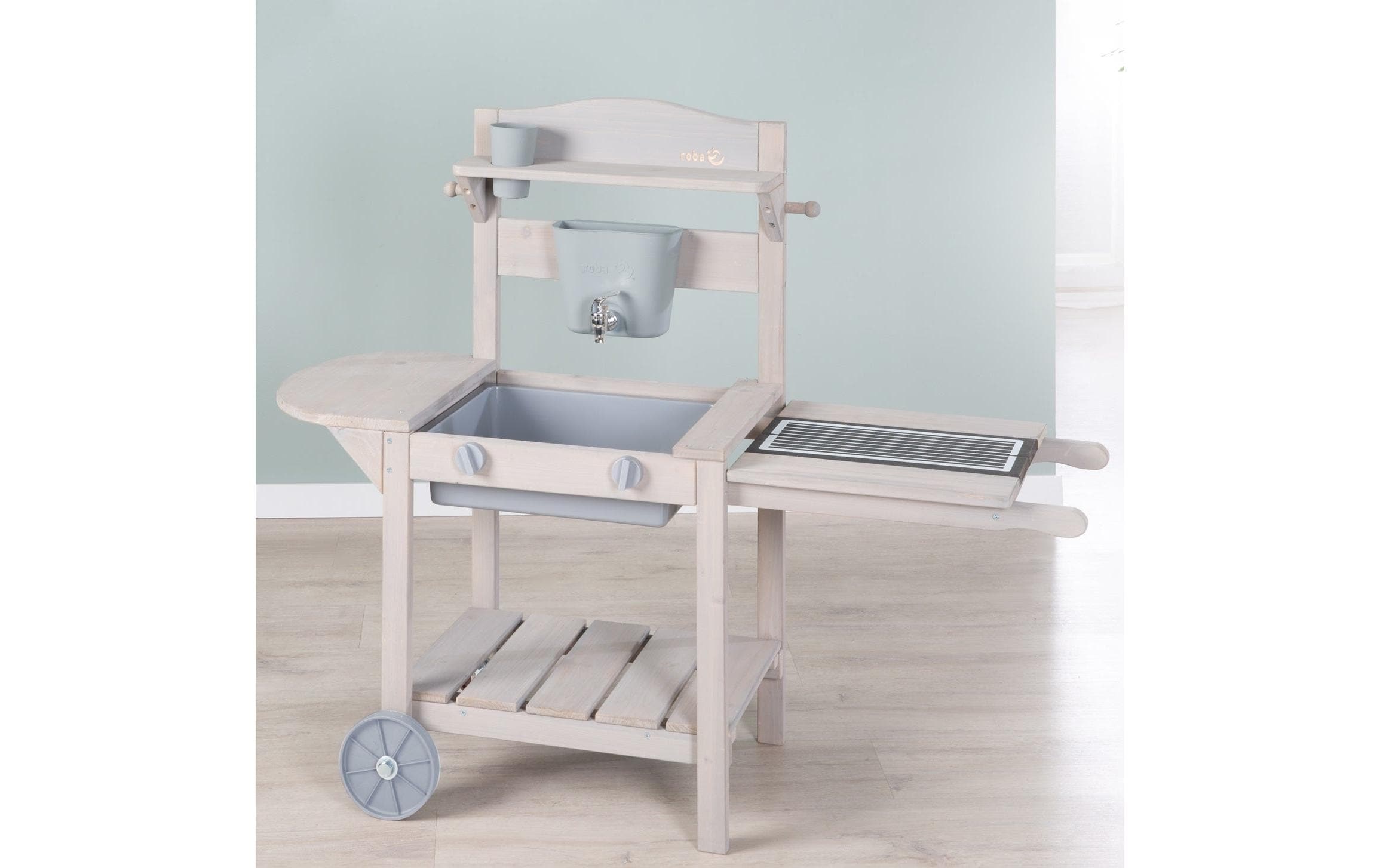 roba® Outdoor-Spielküche »BBQ Grau«