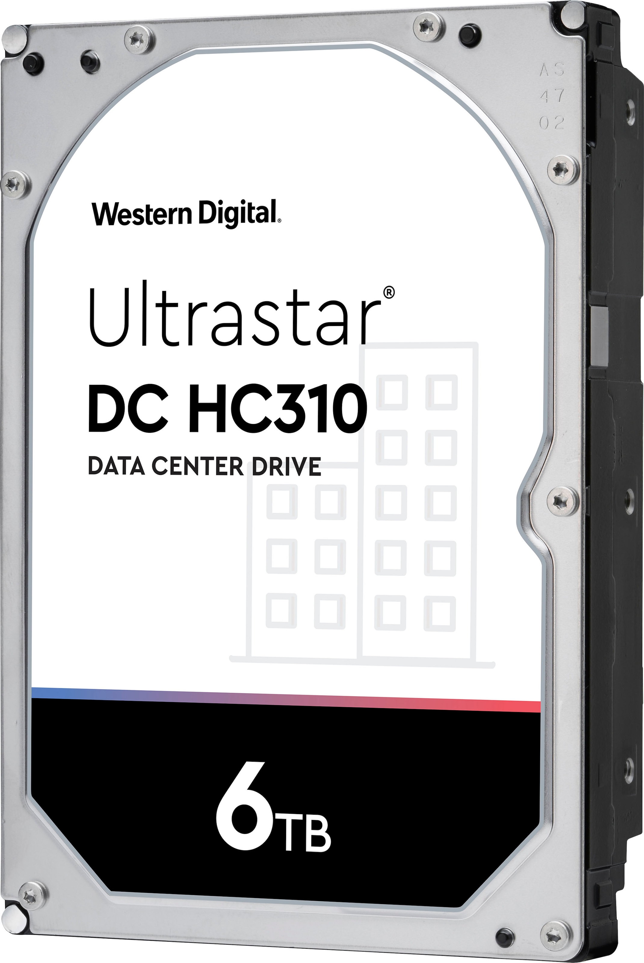 Western Digital HDD-Festplatte »Ultrastar DC HC310 6TB SAS«, 3,5 Zoll, Anschluss SAS, Bulk