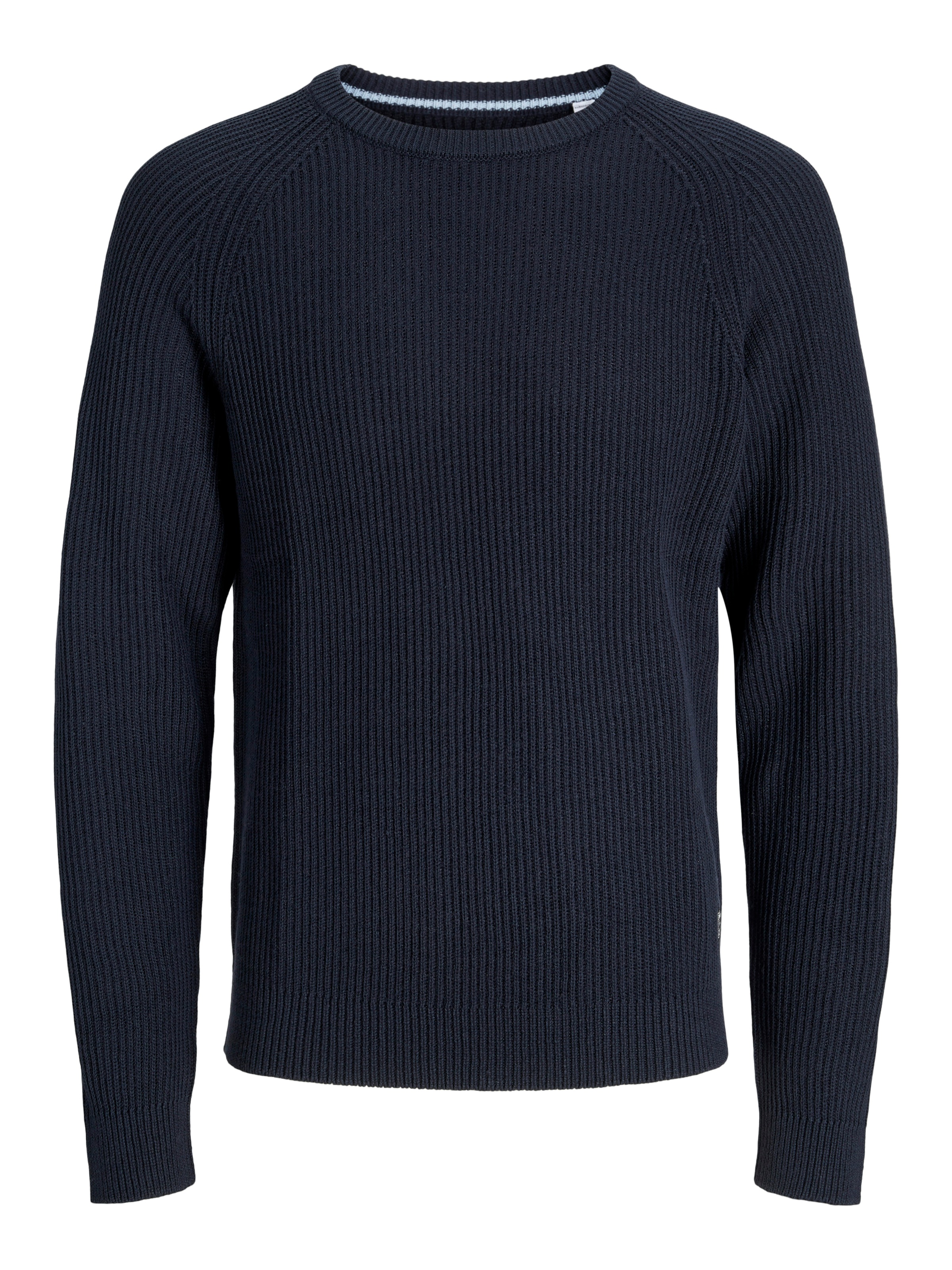 Jack & Jones Junior Rundhalspullover »JJPANNEL KNIT CREW NECK AW25 JNR«