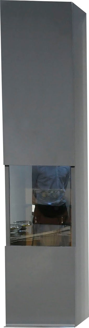Places of Style Glasvitrine »Onyx«, hochwertig UV lackiert, mit Soft-Close-Funktion, Höhe 140cm