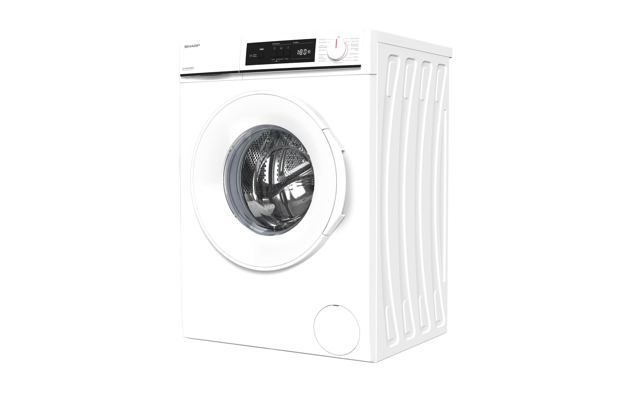 Sharp Waschmaschine »ES-NFA814WWNA-CH Links«, 1400 U/min