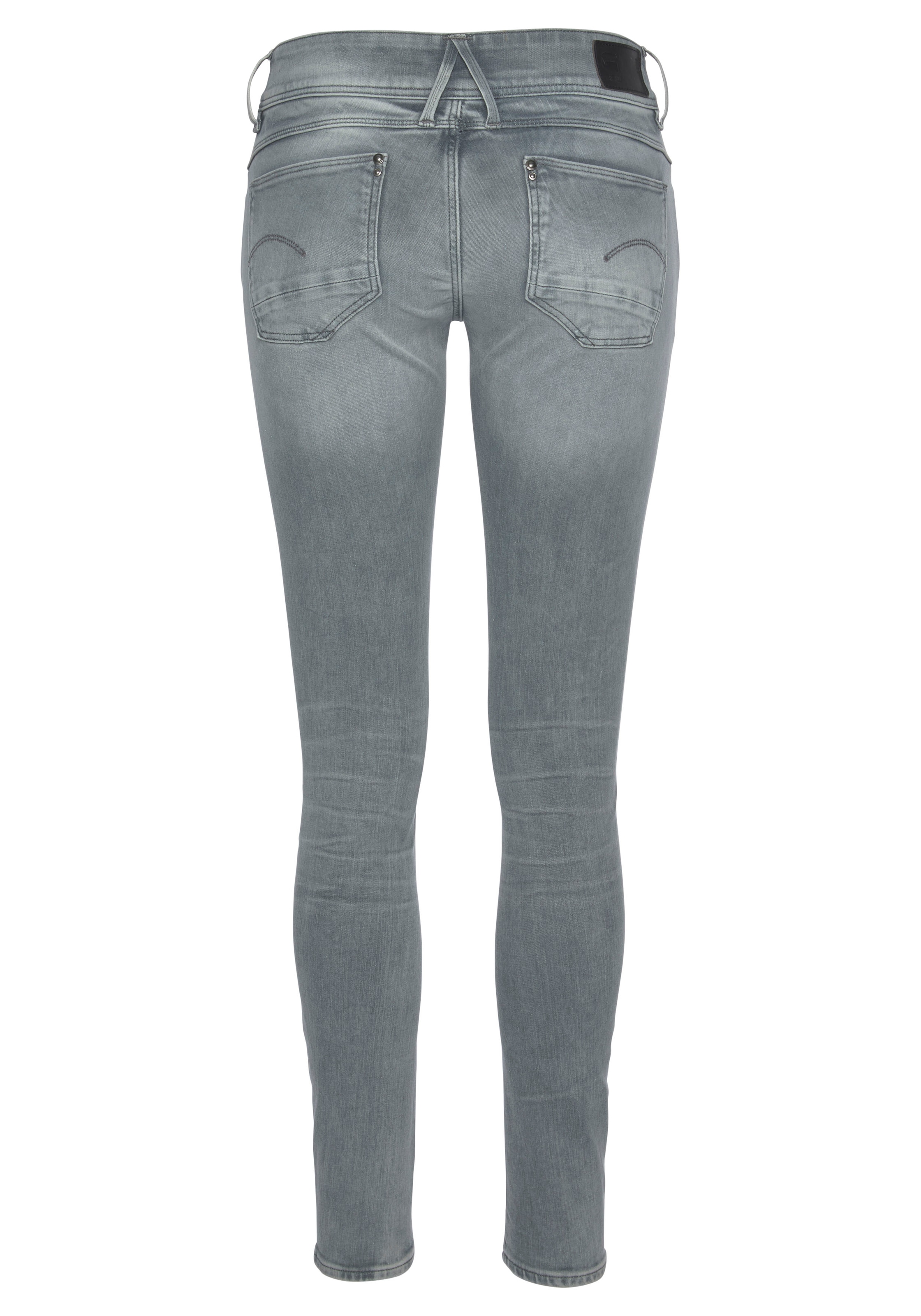 G-Star RAW Skinny-fit-Jeans »Mid Elasthan-Anteil Schweiz Waist Jelmoli-Versand kaufen bei online Skinny«, mit