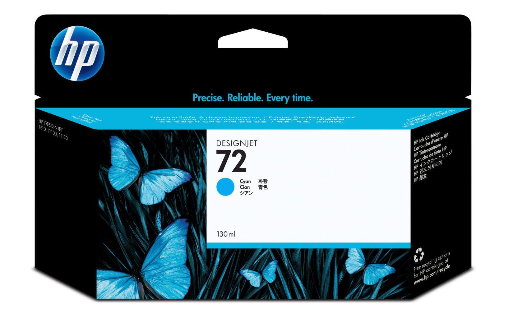 HP Tintenpatrone »Nr. 72 (C9371A) Cyan«