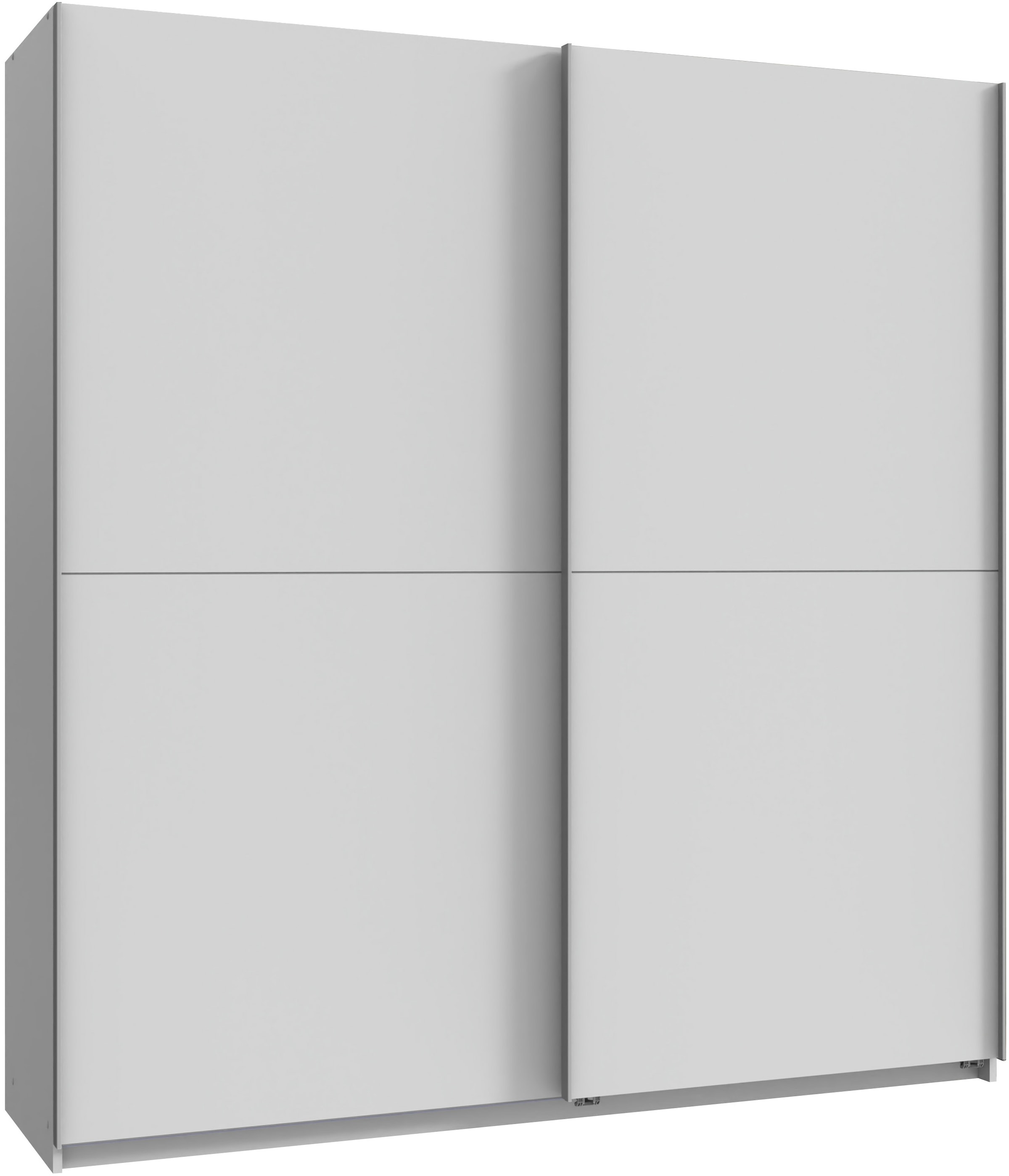 Wimex Kleiderschrank »Mugano, B/T/H 135 oder 180/65/198cm, Made in Germany« wähle Deine Ausstattung: Basic oder Premium!, 2 Schwebetüren mit oder ohne Spiegel, Metallgriffe