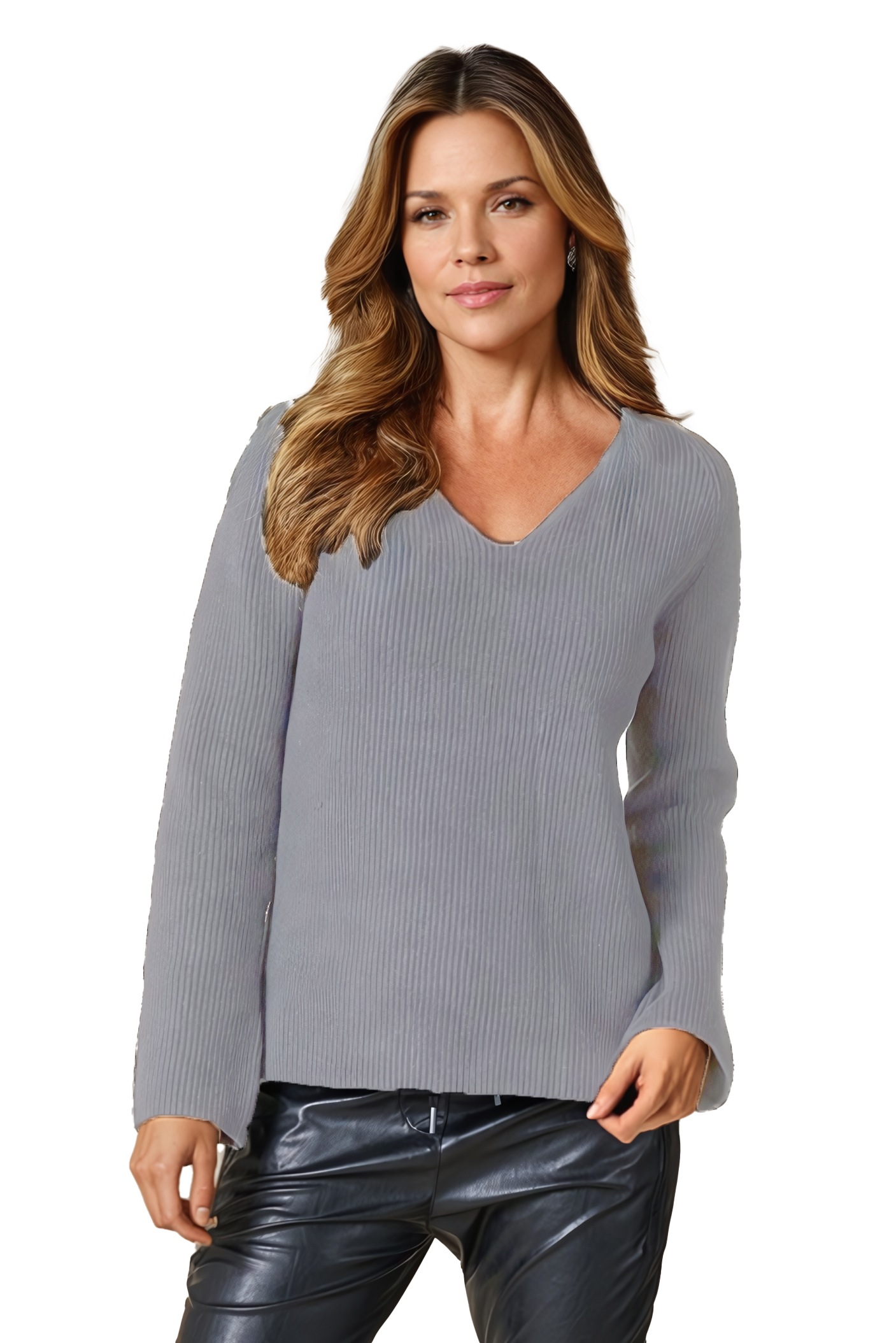 Zhrill Strickpullover »ZHFREESA« mit Logo Stickerei am Ärmel