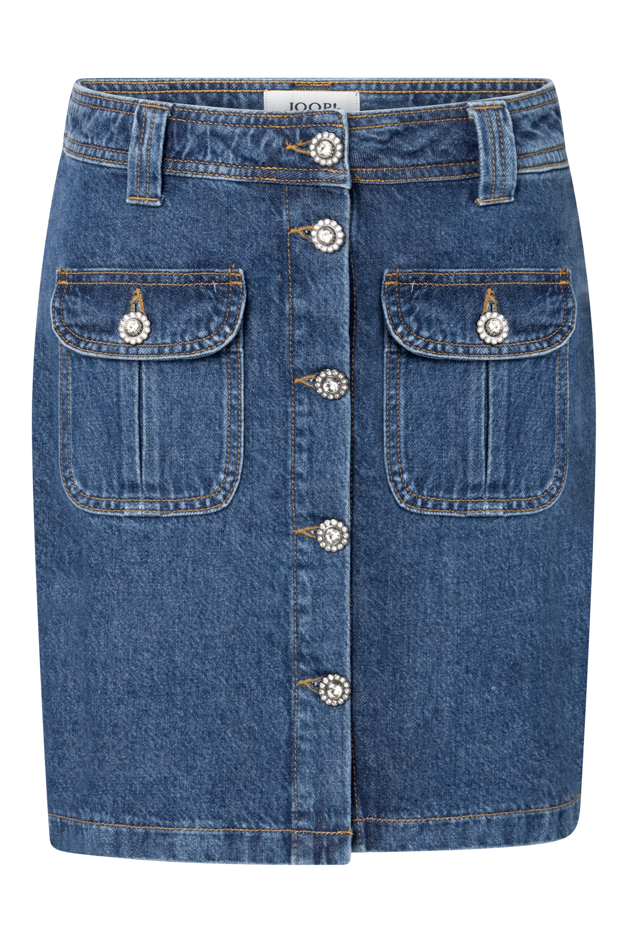 Joop Jeans Jeansrock »Rosa«, Mit Gürtelschlaufen