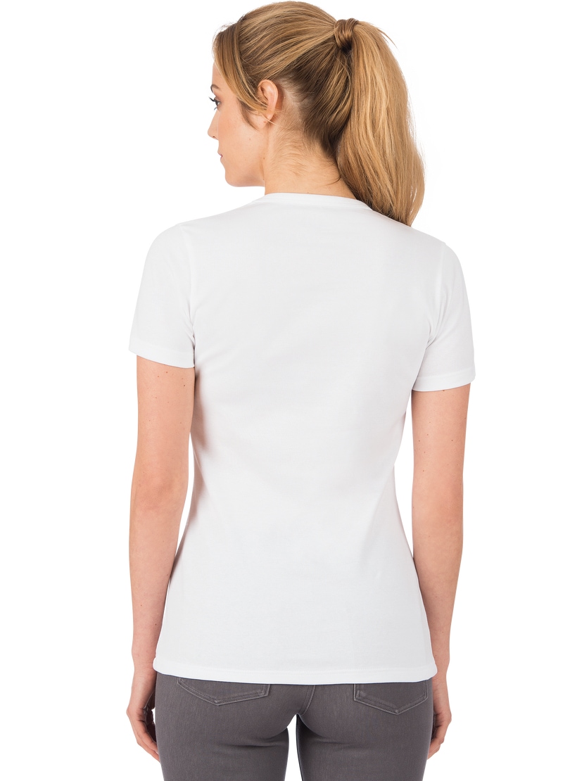Jelmoli-Versand Schweiz T-Shirt Baumwolle/Elastan« online »TRIGEMA aus shoppen bei T-Shirt Trigema
