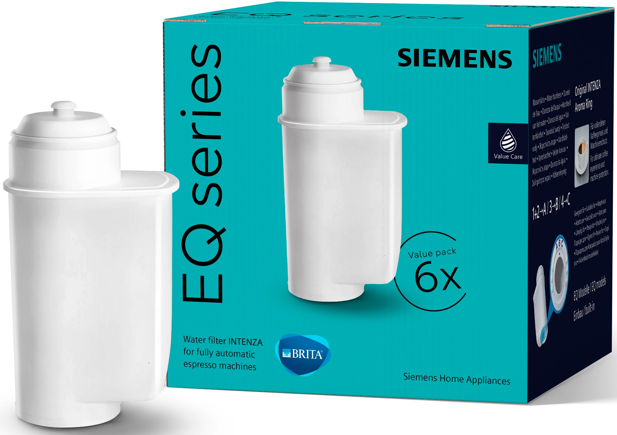 SIEMENS Wasserfilter "BRITA INTENZA TZ70063A" Packung