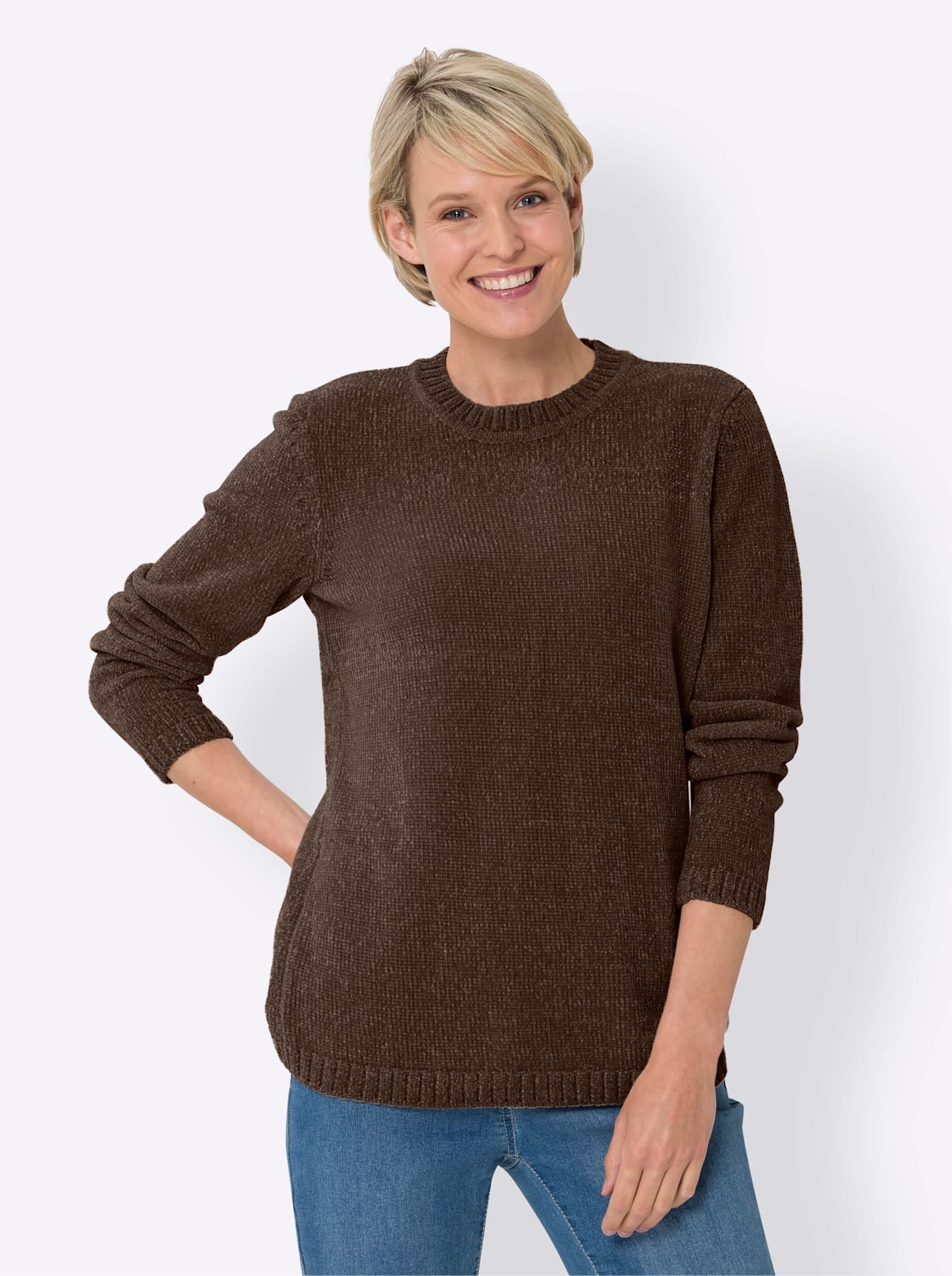 Strickpullover »Langarm-Pullover«