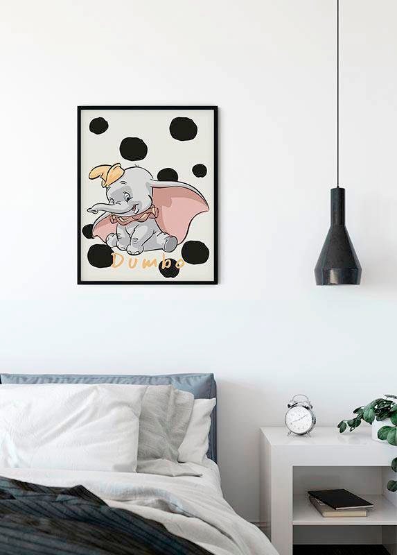 ✵ Komar Poster »Dumbo Dots«, Disney, (1 St.), Kinderzimmer, Schlafzimmer,  Wohnzimmer online bestellen | Jelmoli-Versand