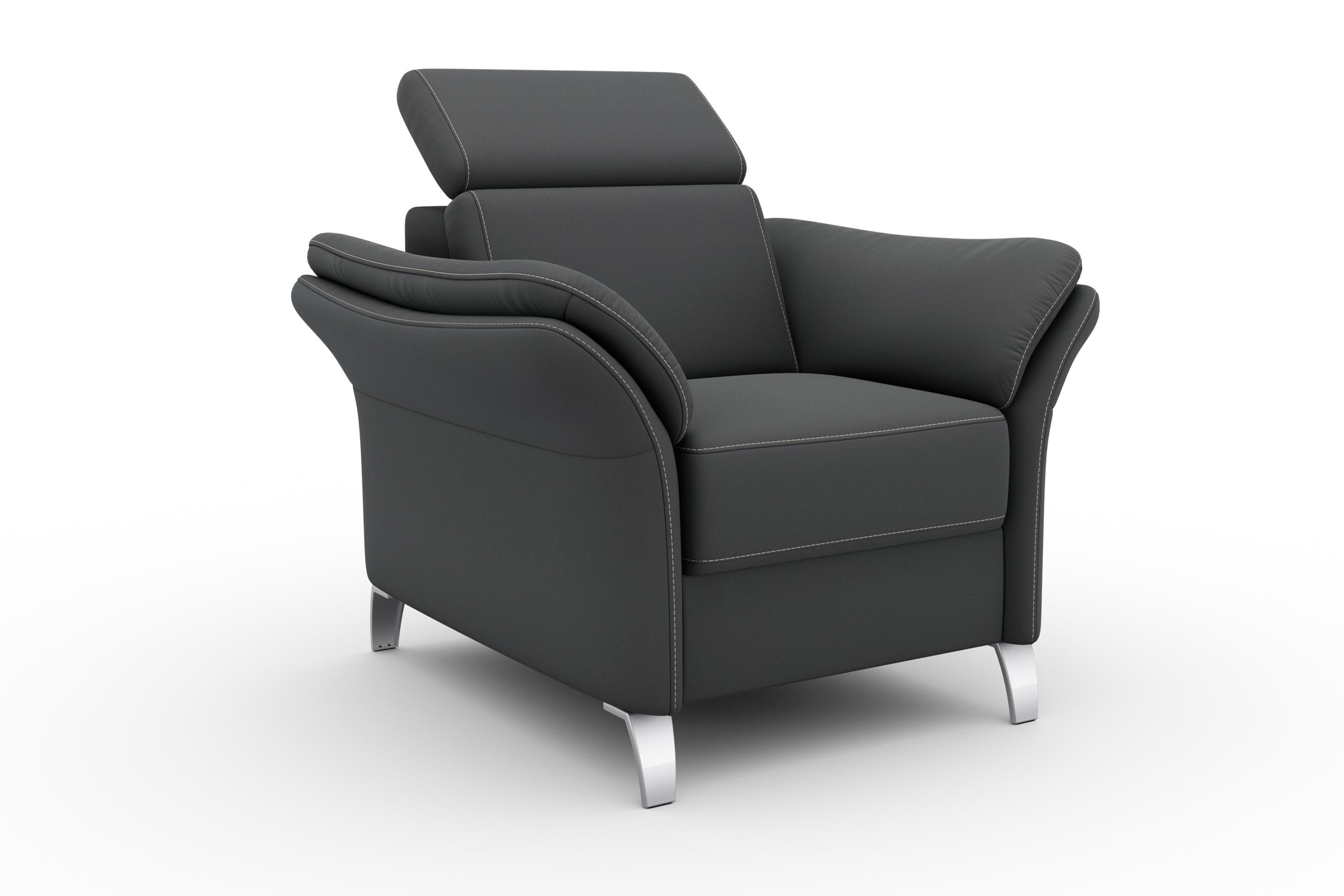 sit&more Sessel »Vincenzo«, inklusive Kopfteilverstellung