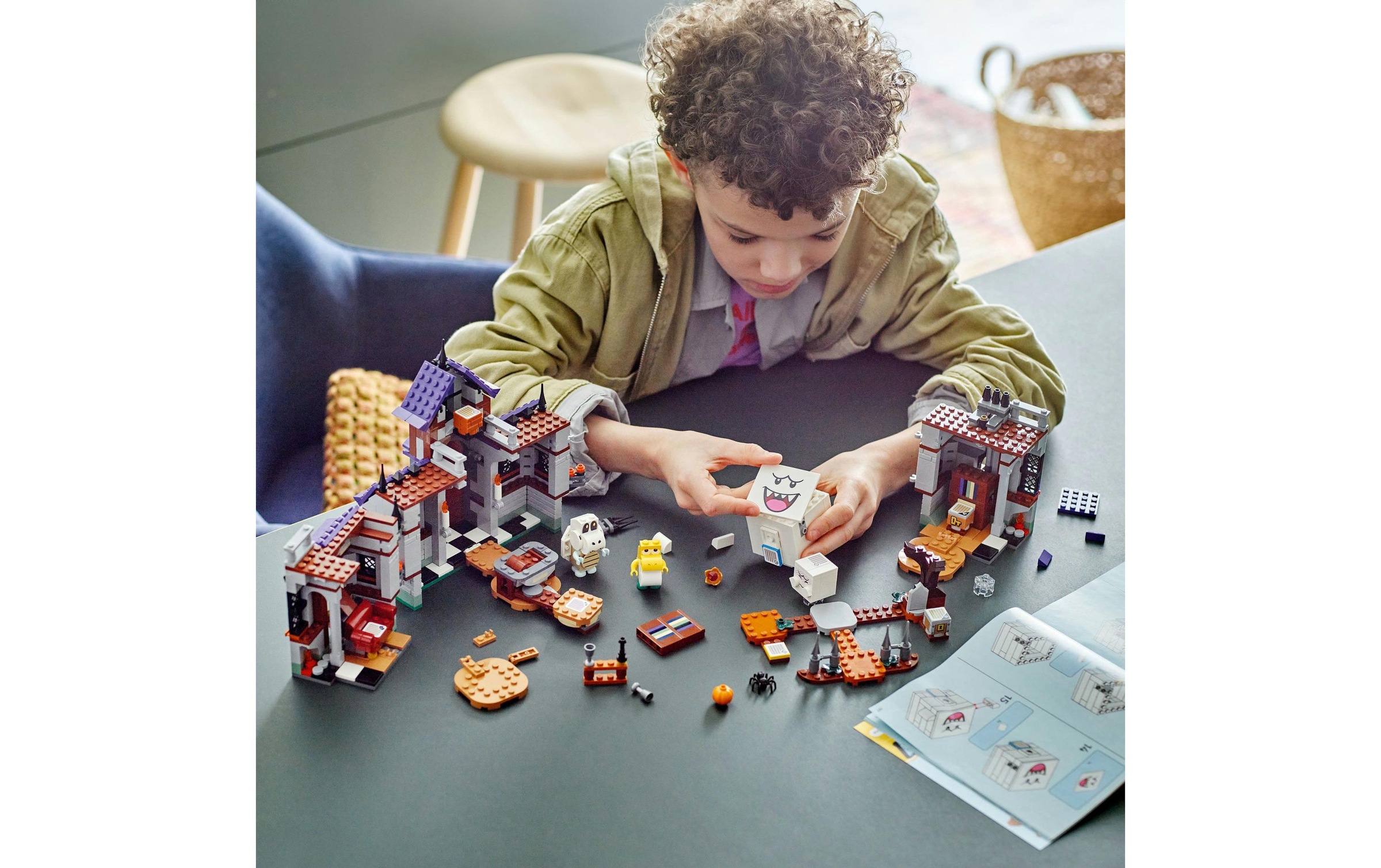 LEGO® Konstruktionsspielsteine »Super Mario König Buu Huus Spukhaus 71436«, (932 St.)