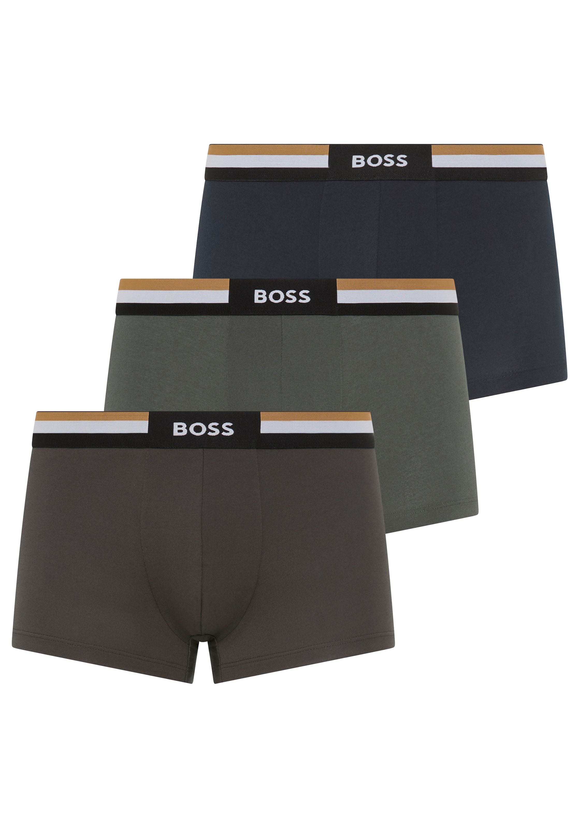 BOSS Trunk »Trunk 3P Motion« Packung, 3er-Pack, 3 Stk. mit elastischem Bund