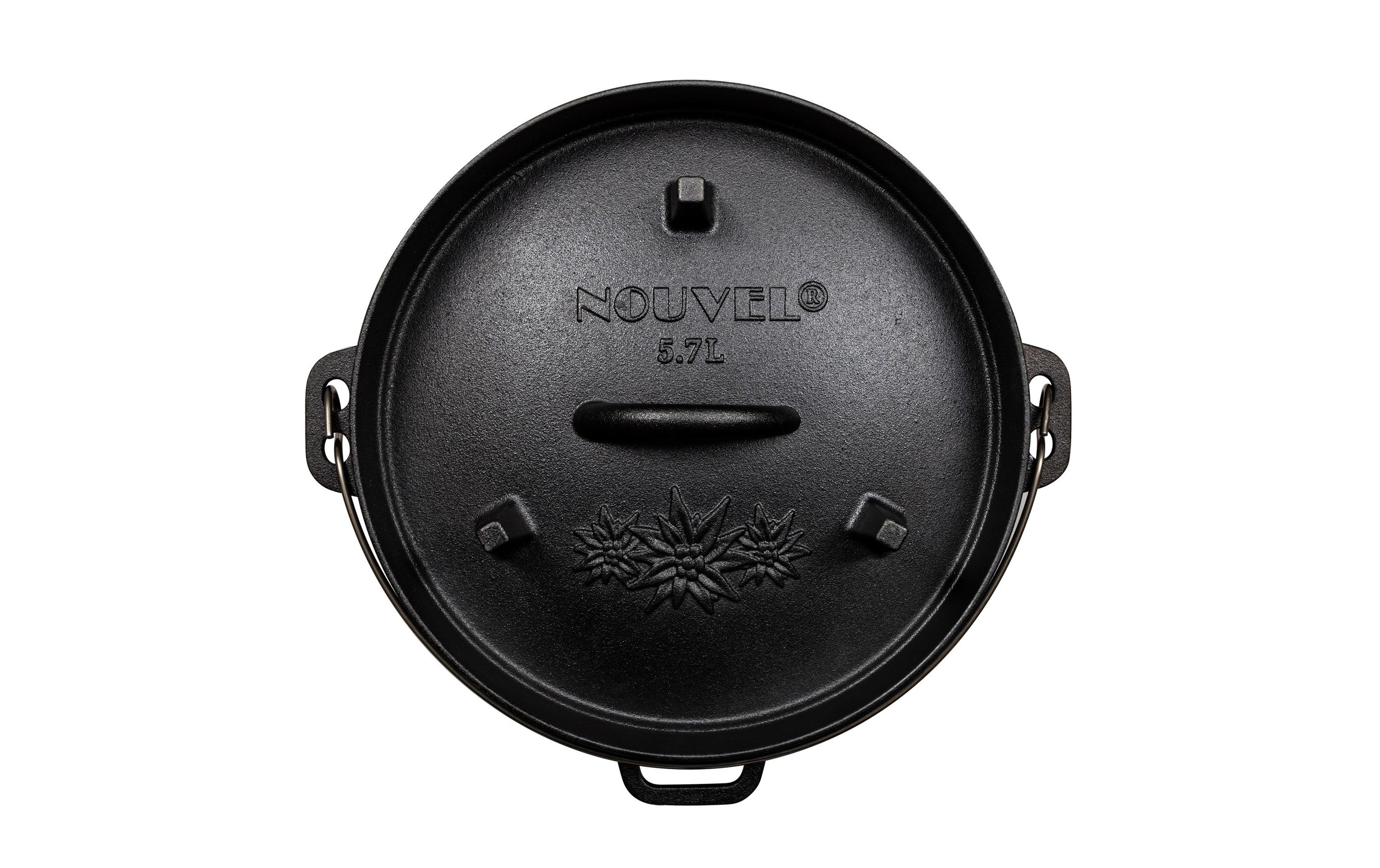 Nouvel Grilltopf, Gusseisen