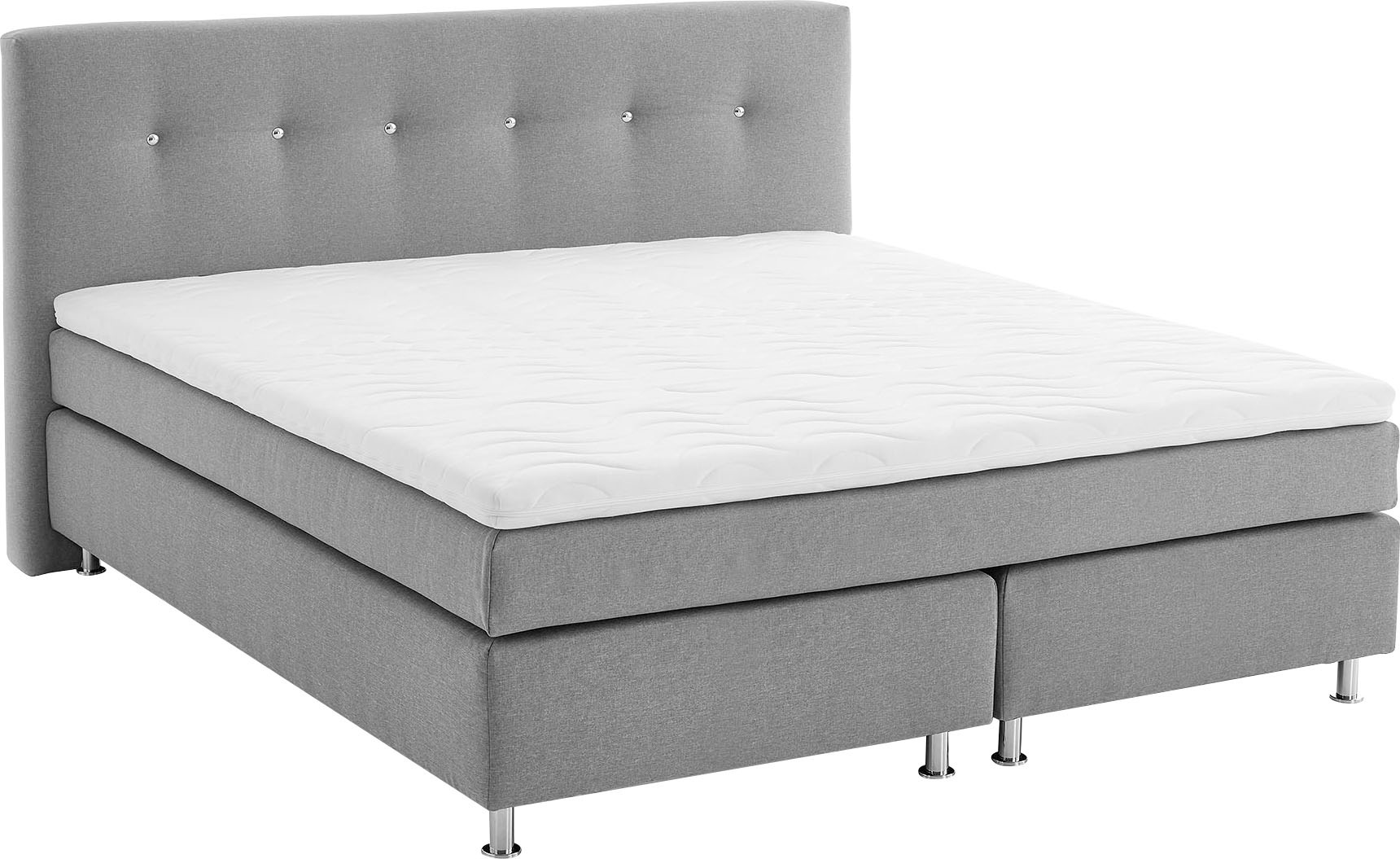 Westfalia Schlafkomfort Boxspringbett mit Topper