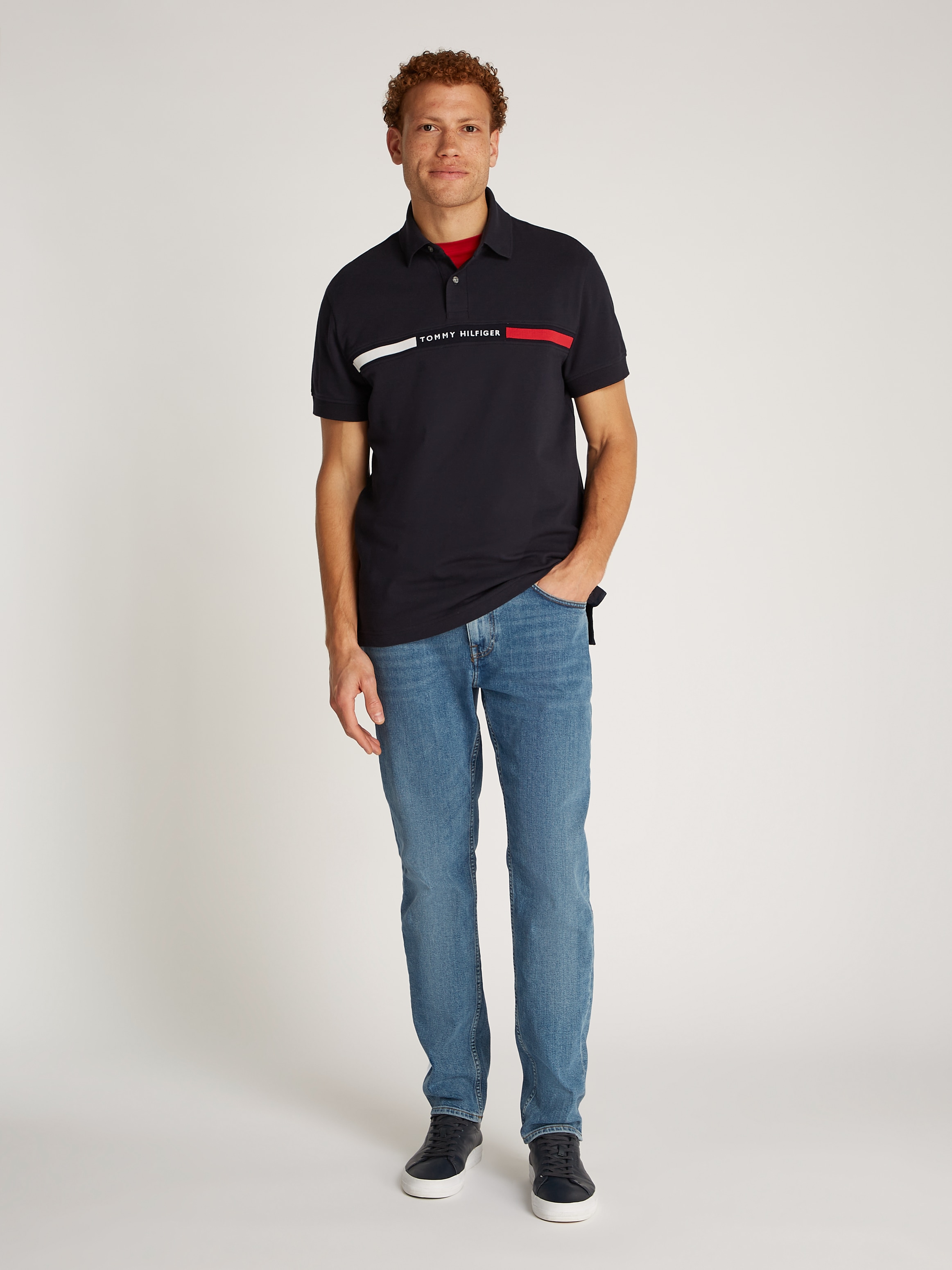 Tommy Hilfiger Poloshirt »HILFIGER CHEST INSERT REG POLO«