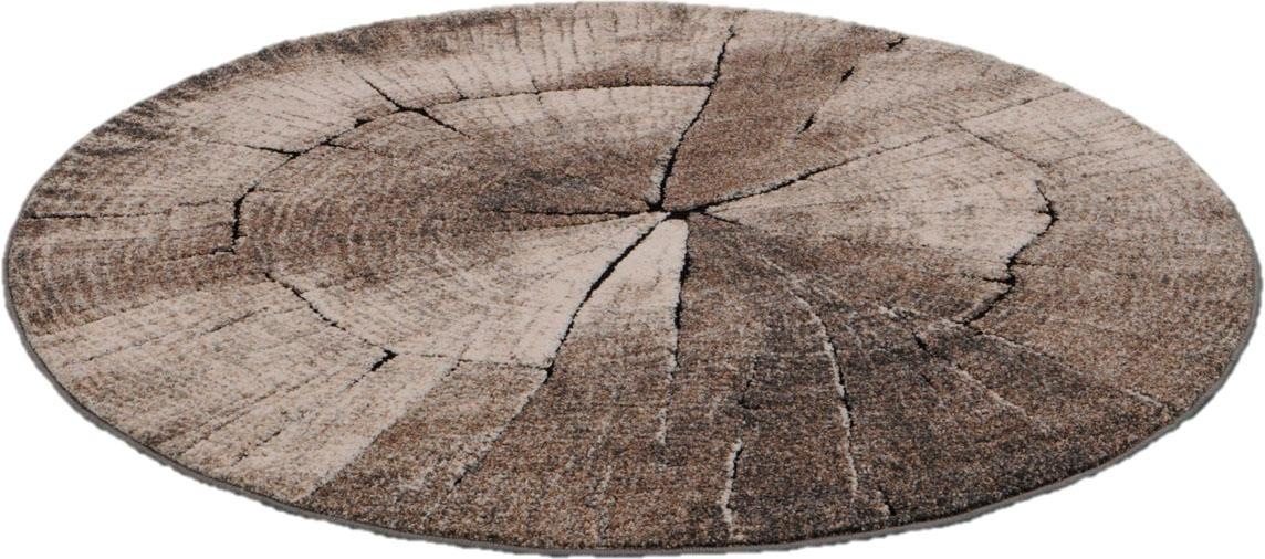 merinos Teppich "Ibiza 605" rund 13 mm Höhe Wohnzimmer