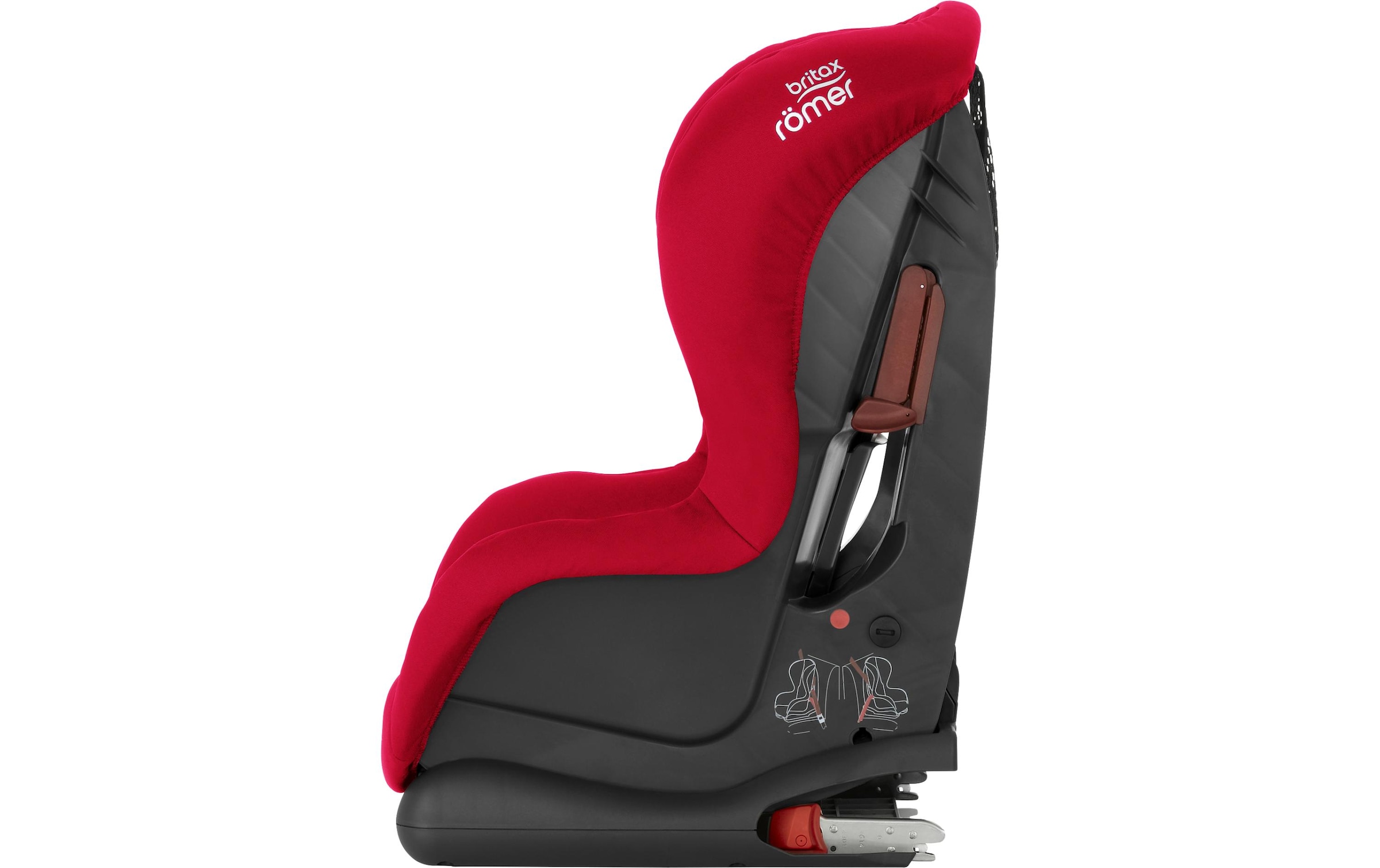BRITAX RÖMER Autokindersitz »DUO PLUS Fire Red«