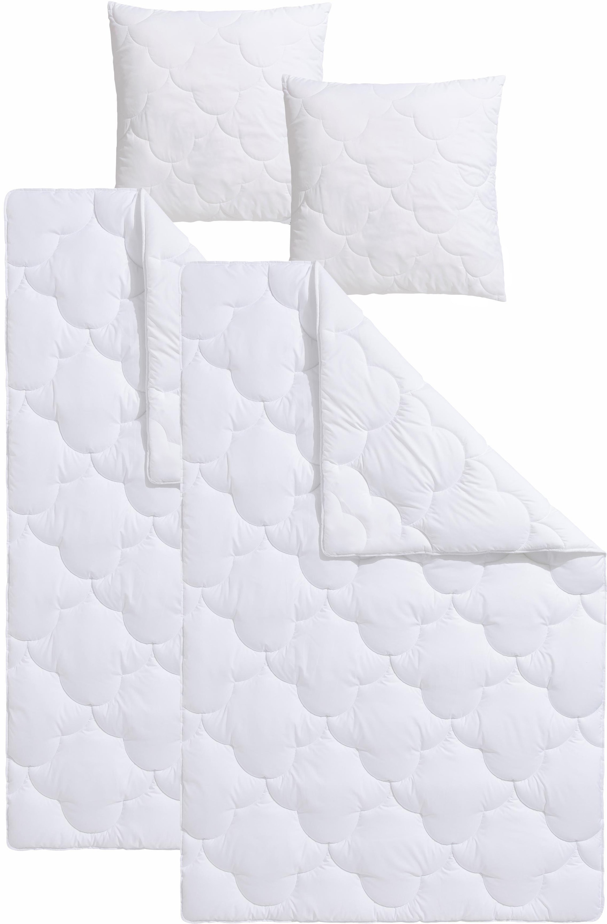 Traumecht Bettdecke von »Mondschein«, kaufen getestet* wurde (warm) Klimakomfort Hohenstein Kopfkissen, mit \