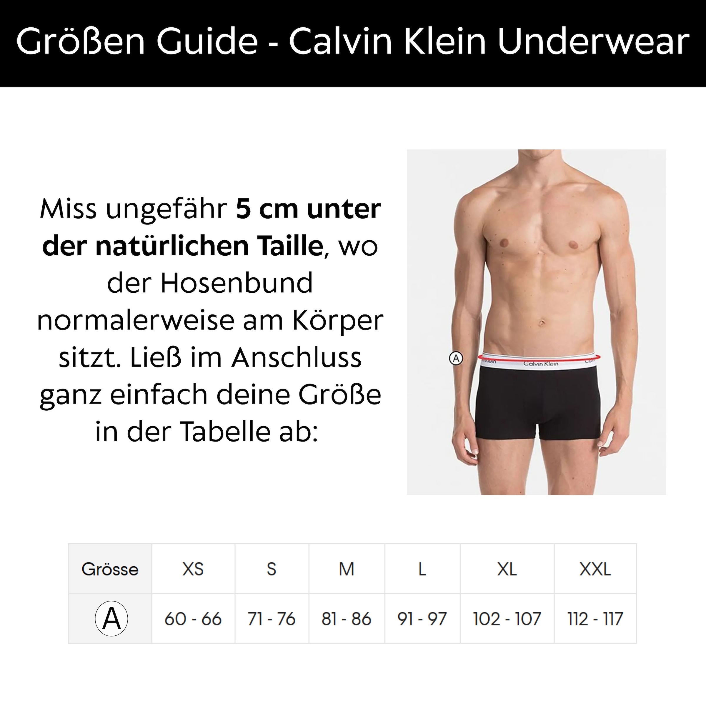 Calvin Klein Underwear Trunk »CK Low Rise Trunk 3 PACK«, (3 St., 3 PACK), mit Logo-Stretchbund