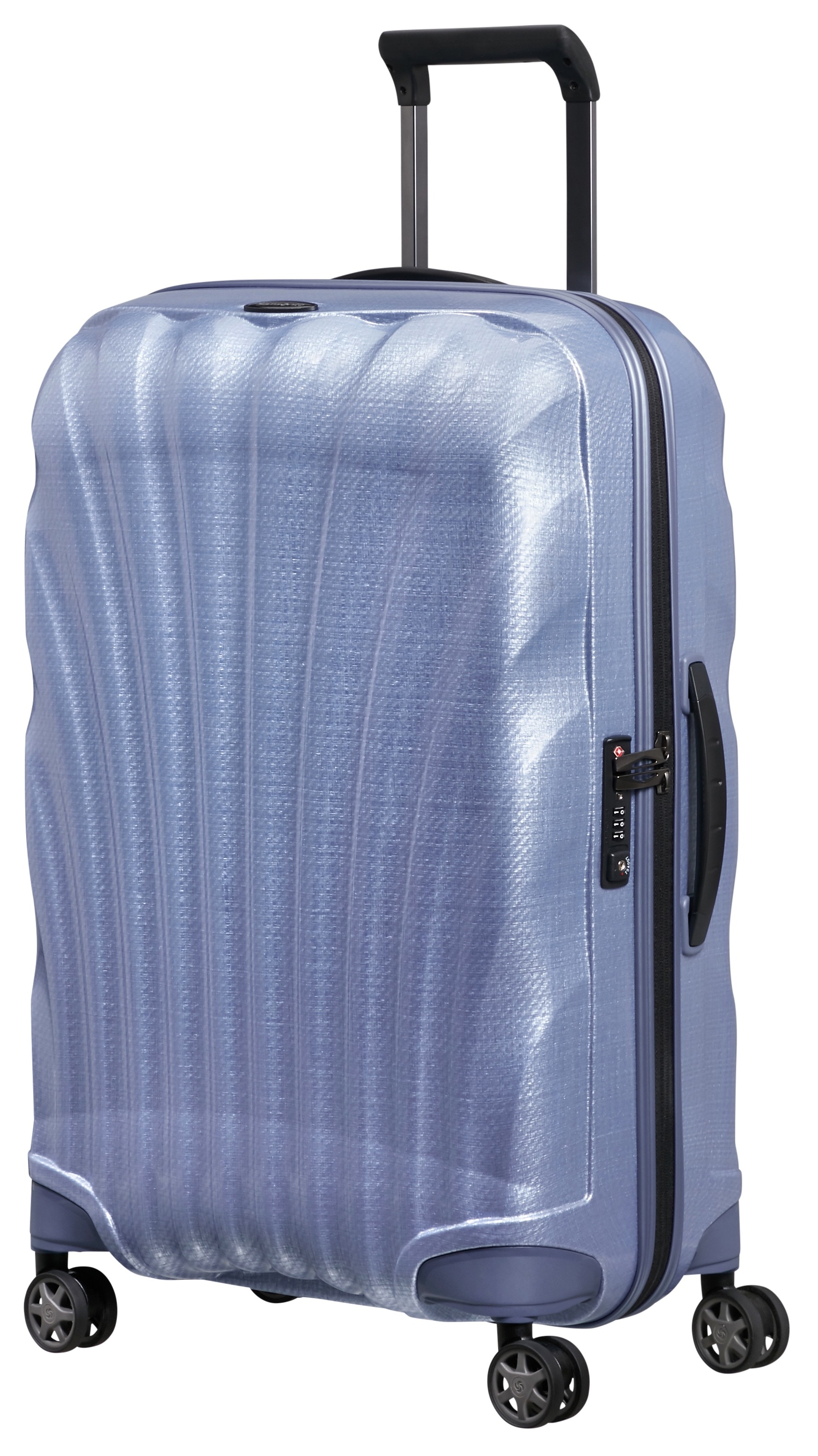 Samsonite, Unisex, Hartschalen-Trolley »C-LITE, verschiedene Grössen und Farben« 68 l 4 Rollen mit arretierbarem und versenkbarem Druckknopf-
