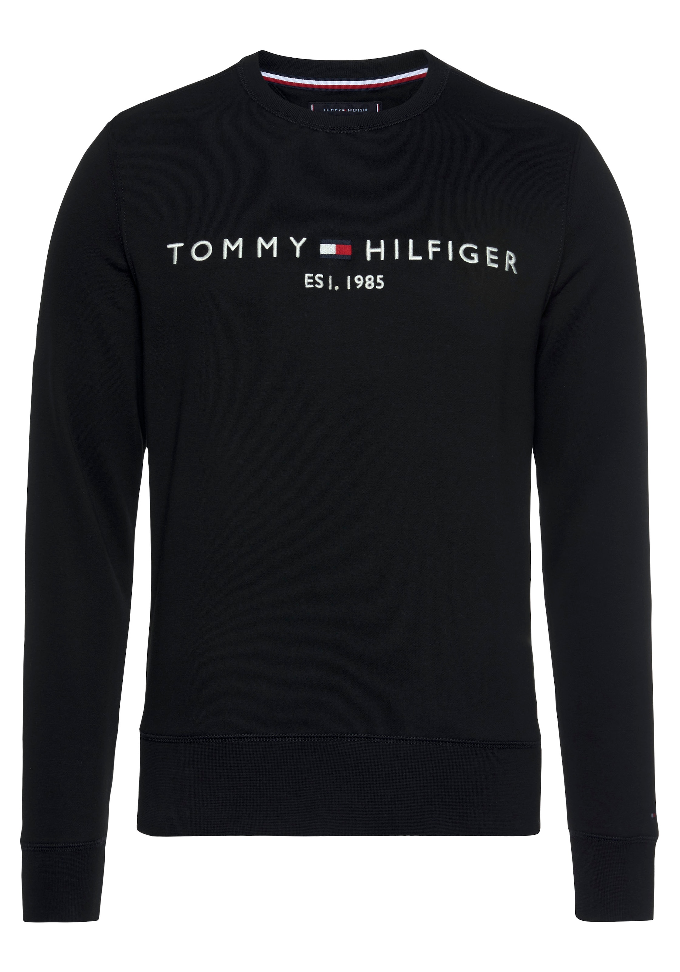 Tommy Hilfiger Sweatshirt »TOMMY LOGO SWEATSHIRT«, mit klassischem Rundhalsausschnitt