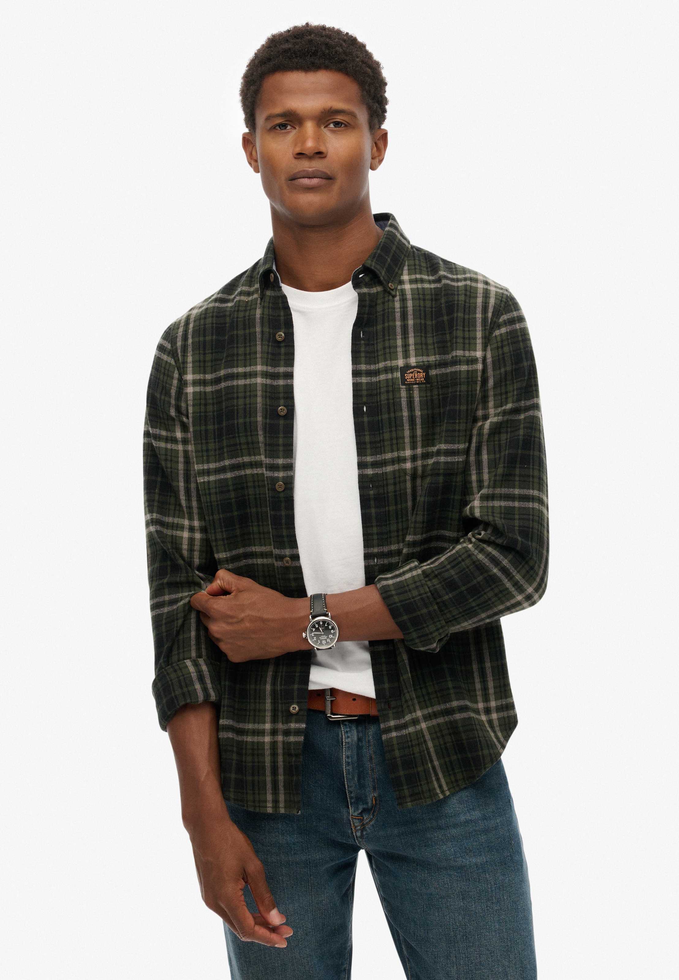 Superdry Langarmhemd »L/S COTTON LUMBERJACK SHIRT«